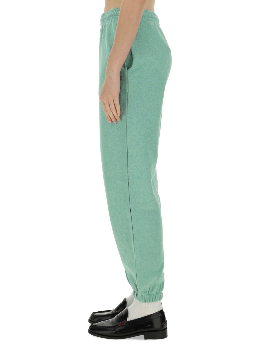 Rotate Birger Christensen Logo-embroidered Track Pants In Green