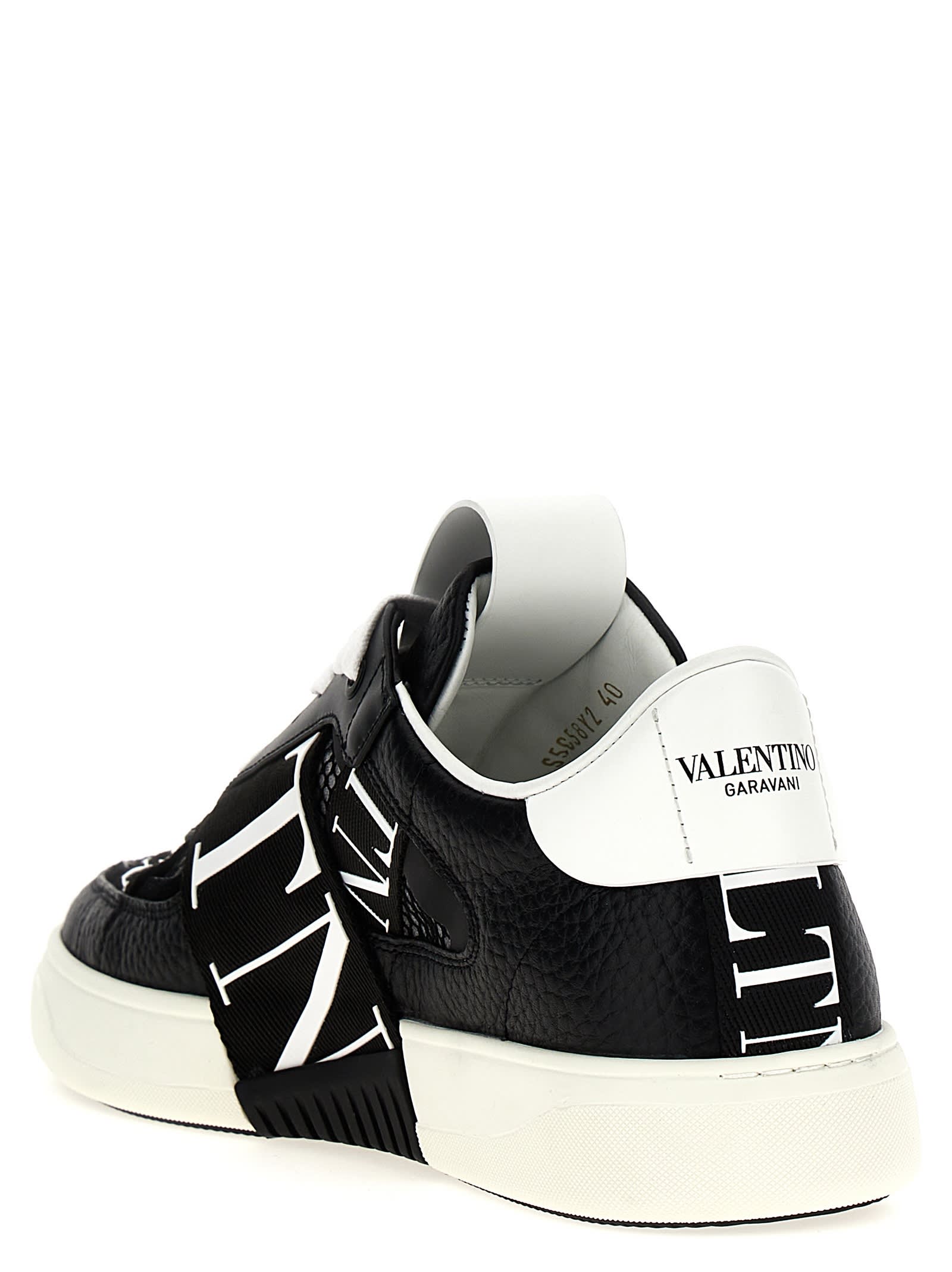 Shop Valentino Vl7n Sneakers In Black