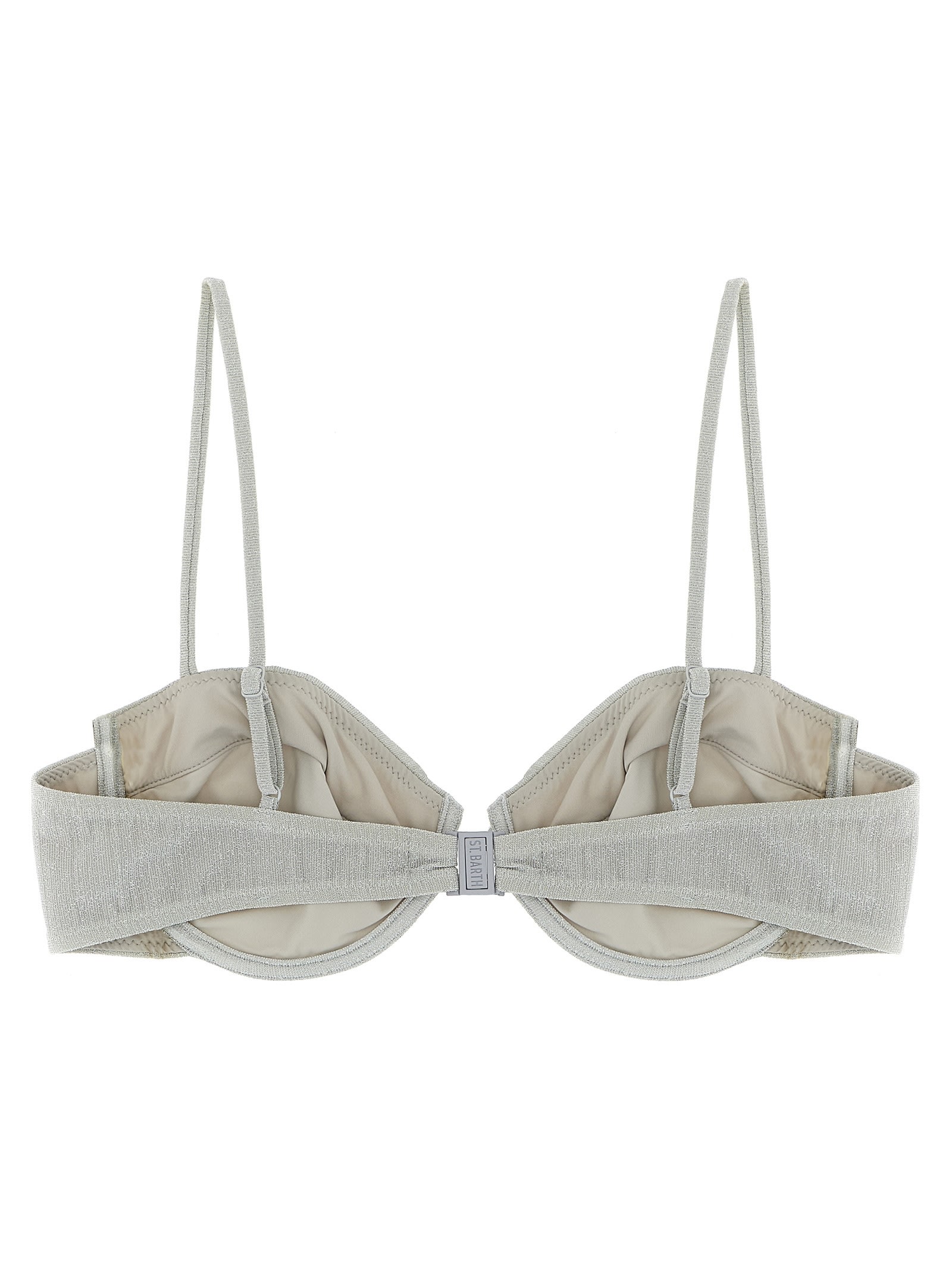 Mc2 Saint Barth Salina Lurex Bralette Bikini Top