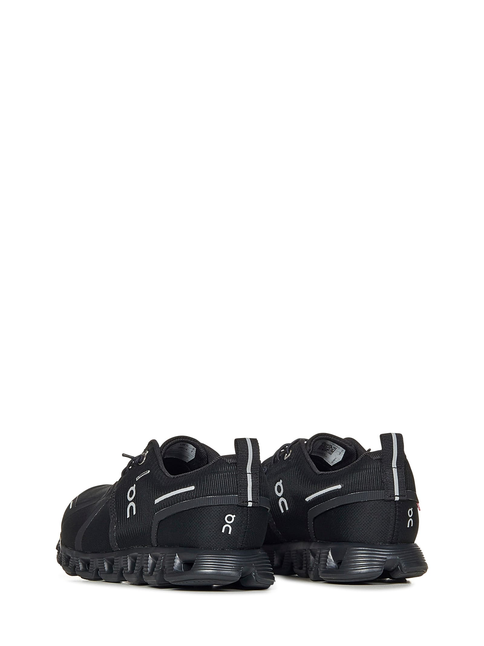 Shop On Running Cloud 5 Waterproof Sneakers In Black