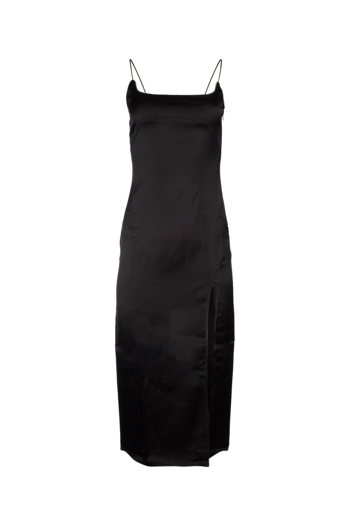 Shop Jacquemus La Robe Notte In Black