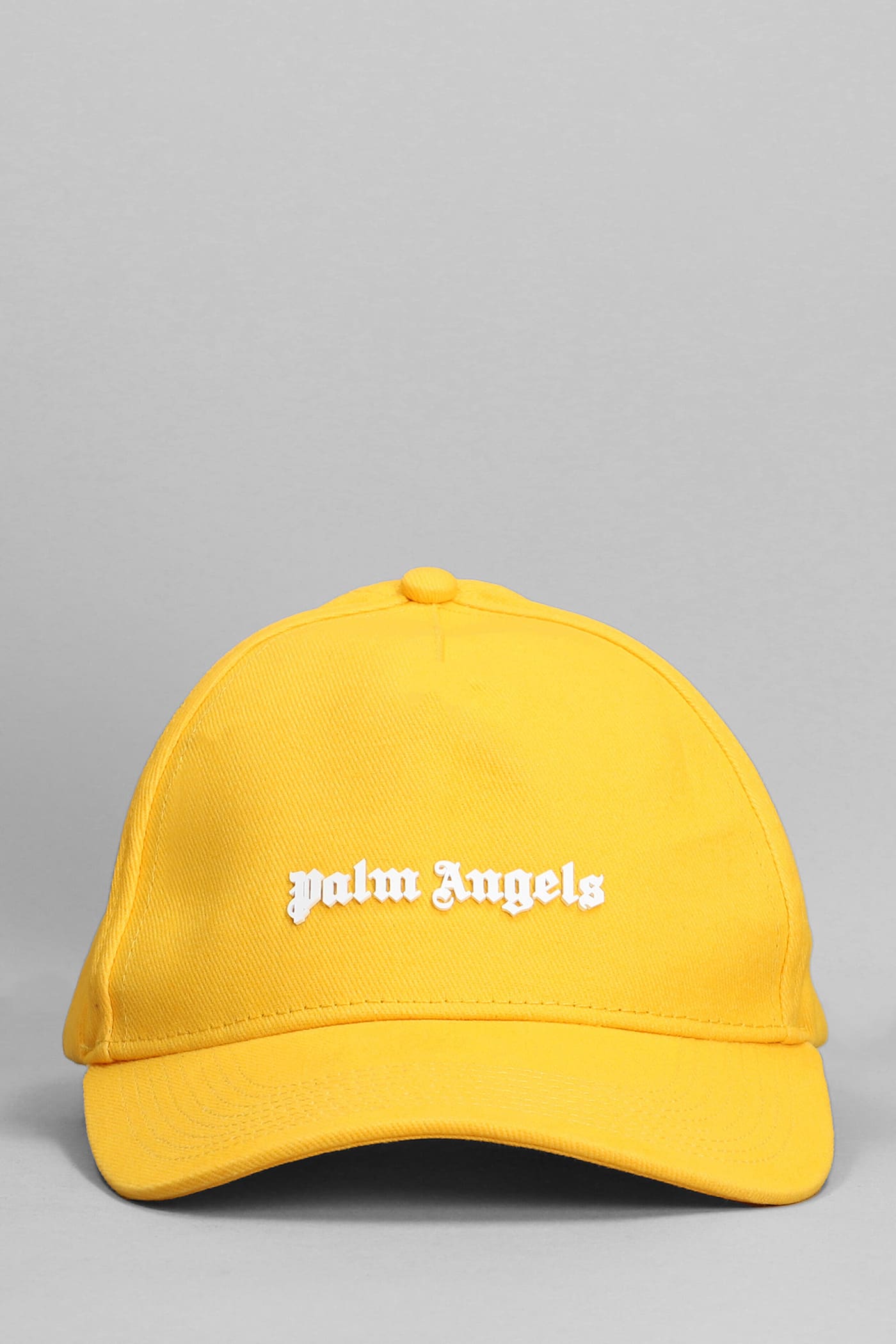 Palm Angels Hats In Yellow Cotton