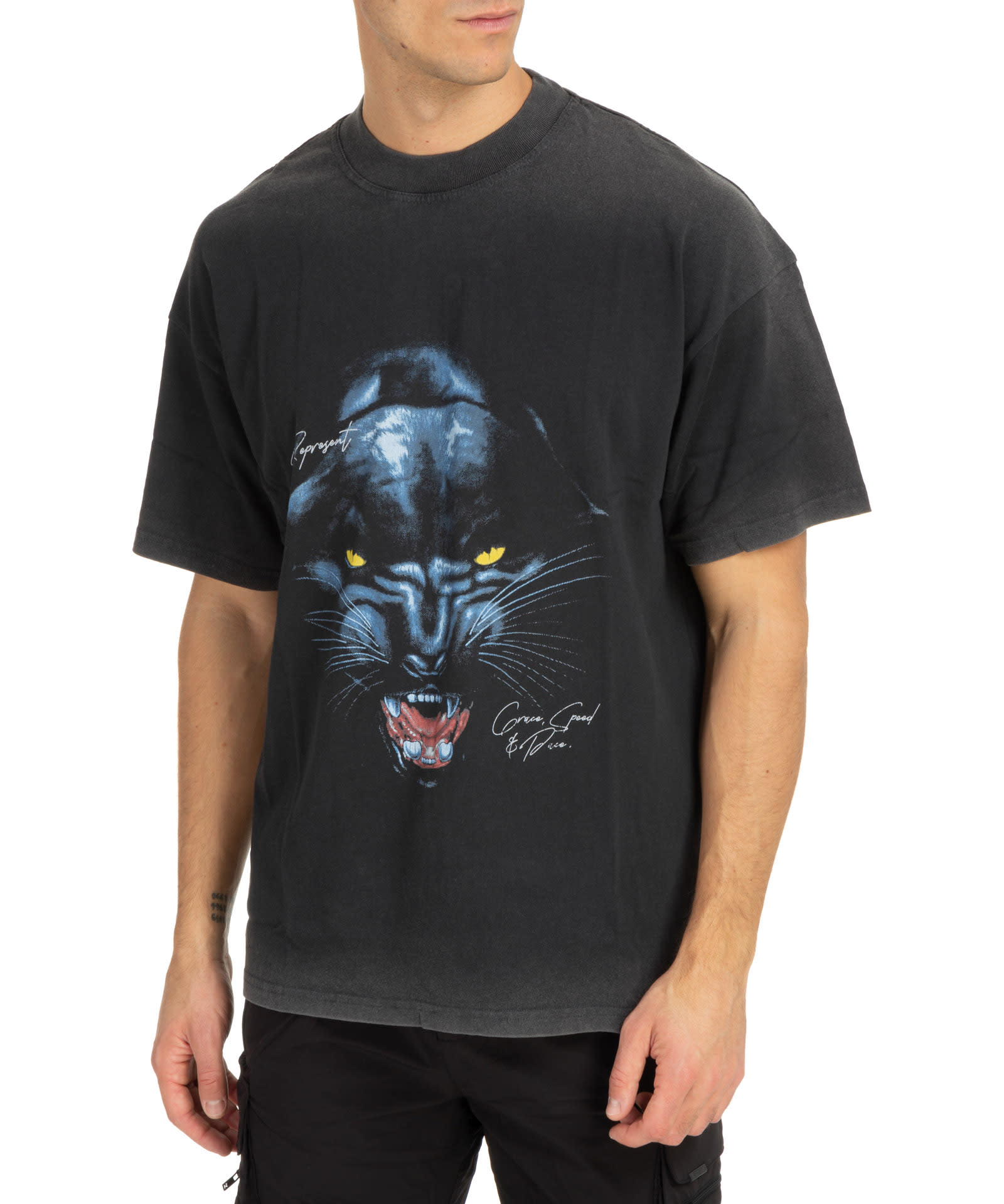 REPRESENT Jaguar Cotton T-shirt