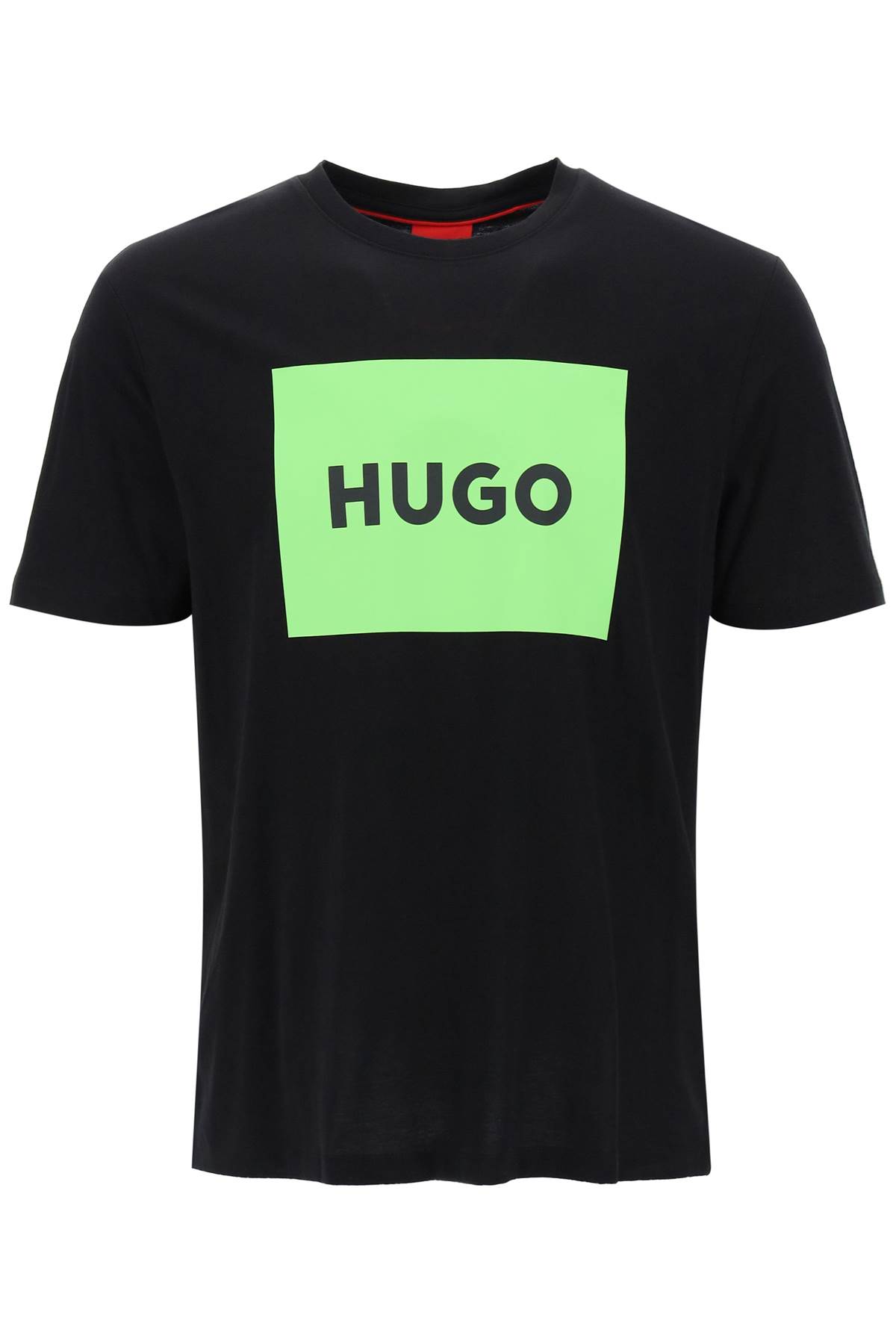 Hugo Boss Dulive T-shirt With Logo Box In Black 005 (black)
