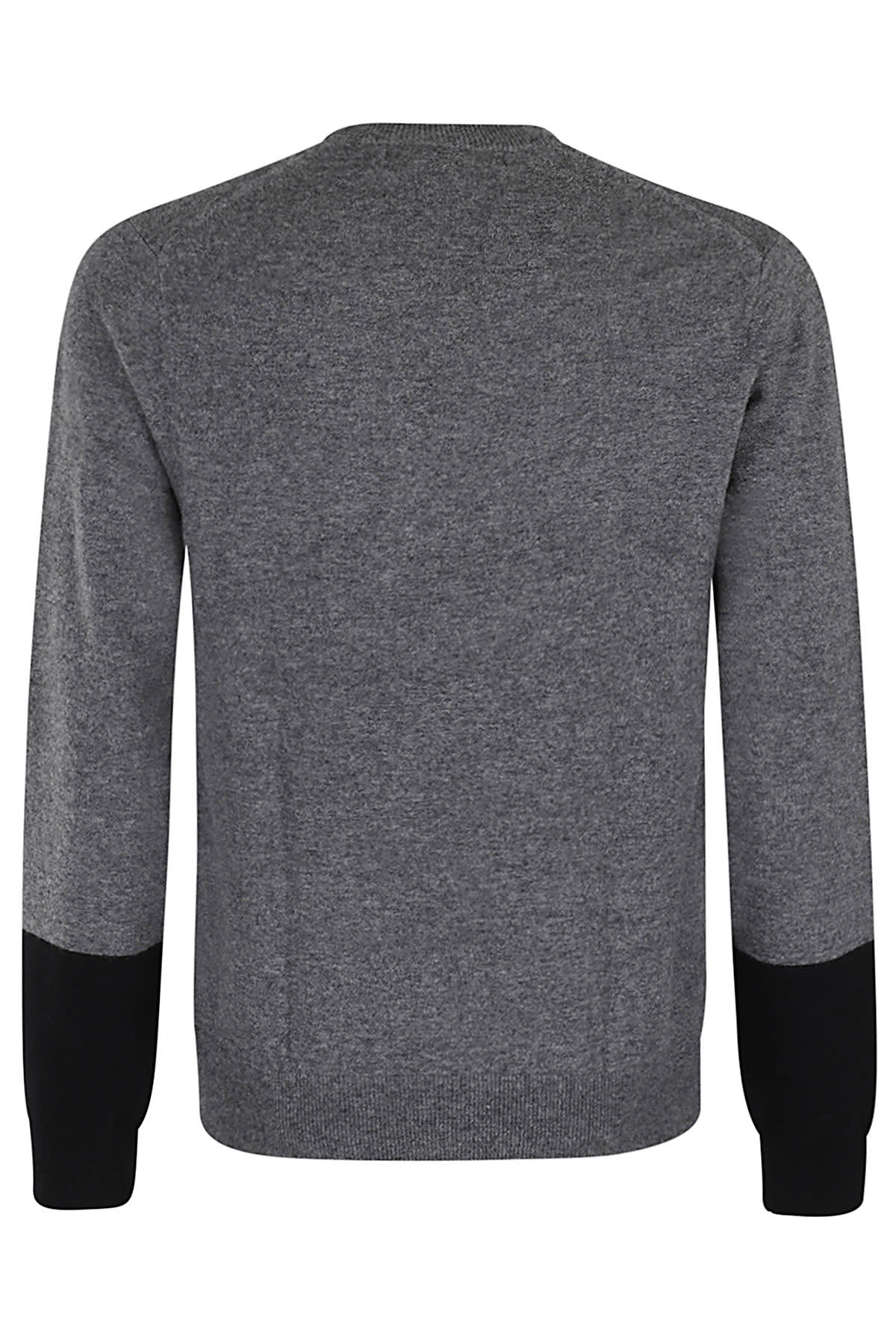 Shop Comme Des Garçons Shirt Pullover Knit In Top Grey Black