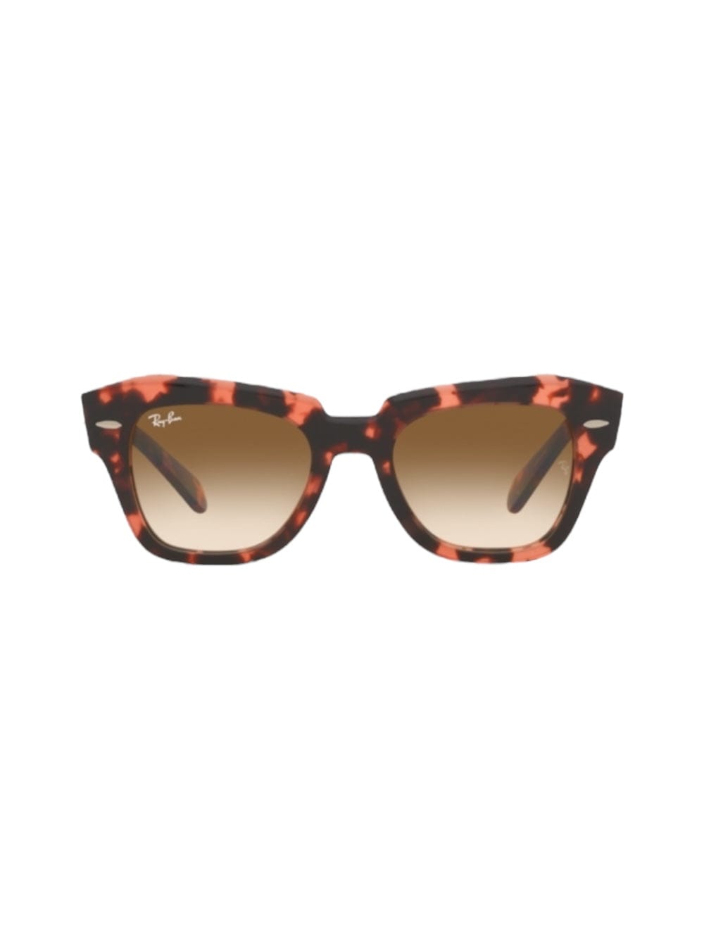 Ray Ban Rb2186 State Street Sunglasses In Brown