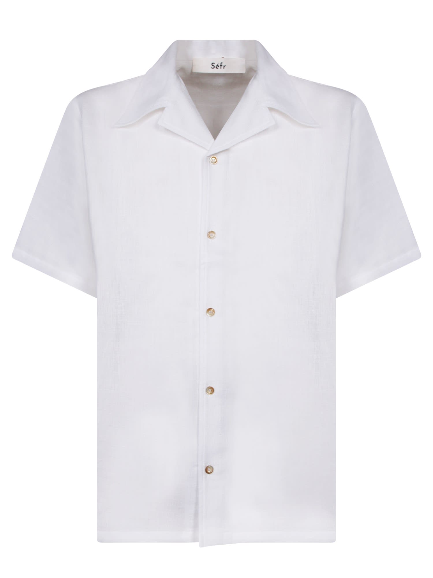 Shop Séfr Dalian White Shirt