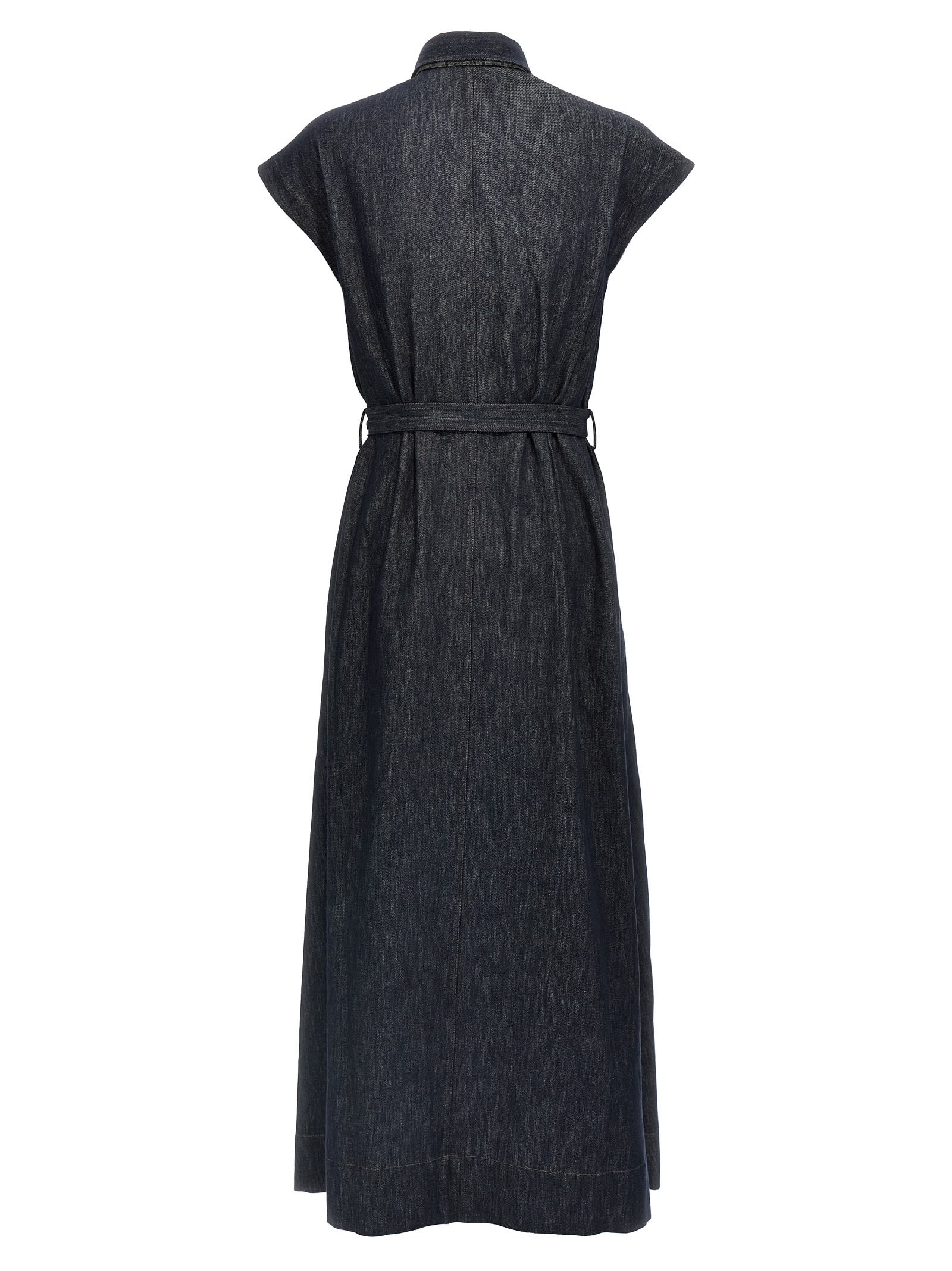 BRUNELLO CUCINELLI DENIM DRESS