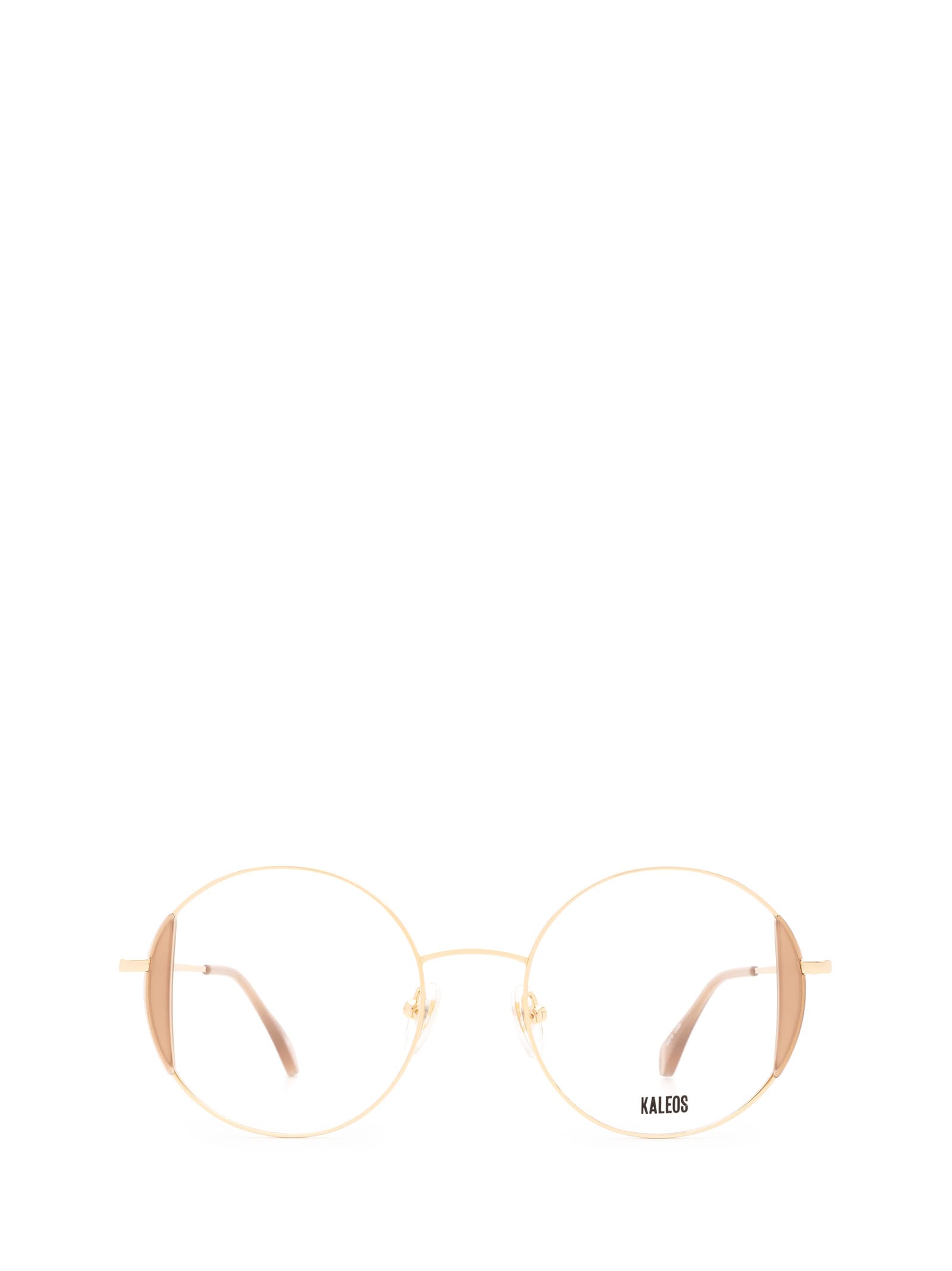 KALEOS KASS GOLD & BROWN GLASSES KASS C3