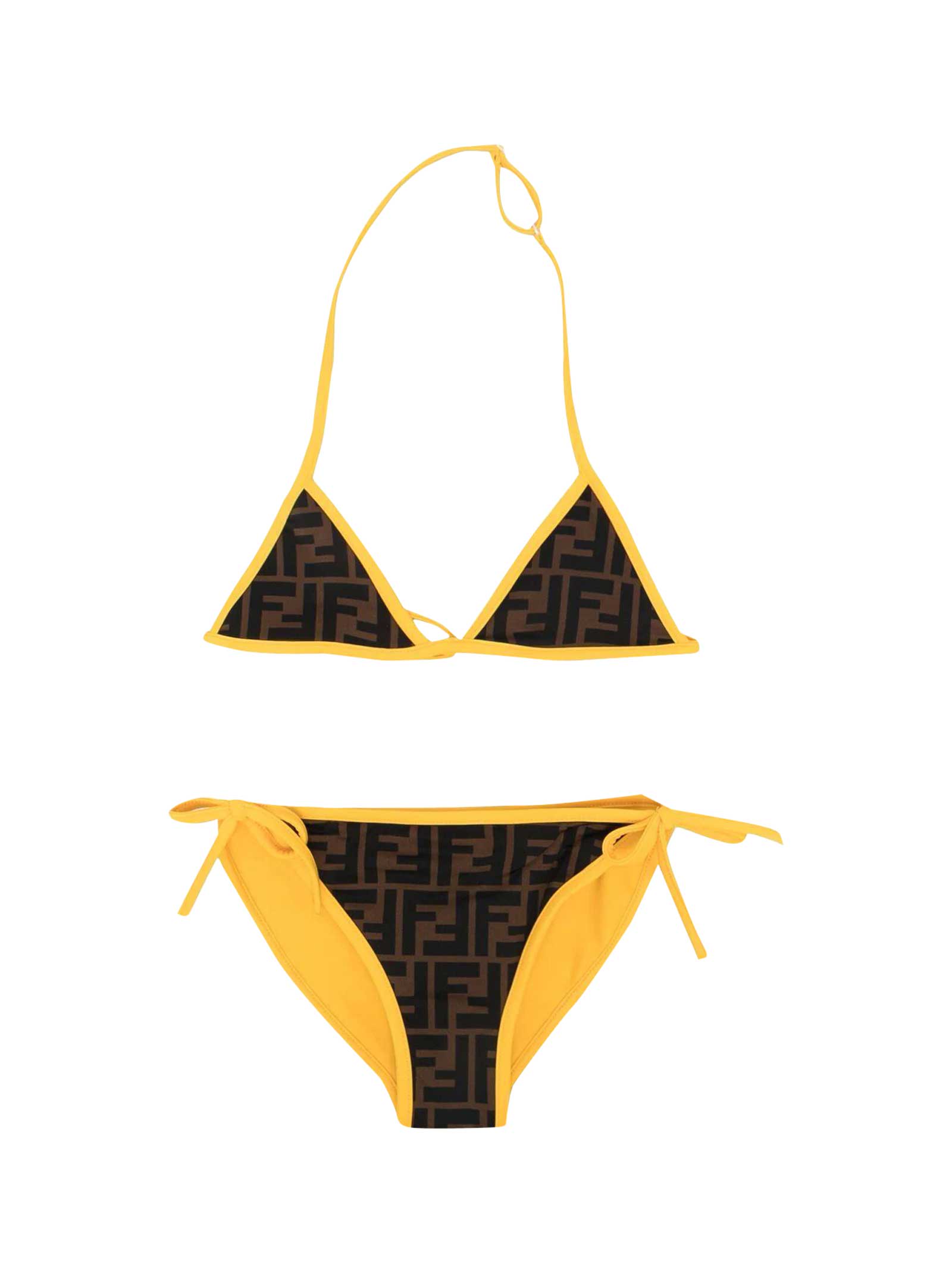 Fendi Yellow Bikini