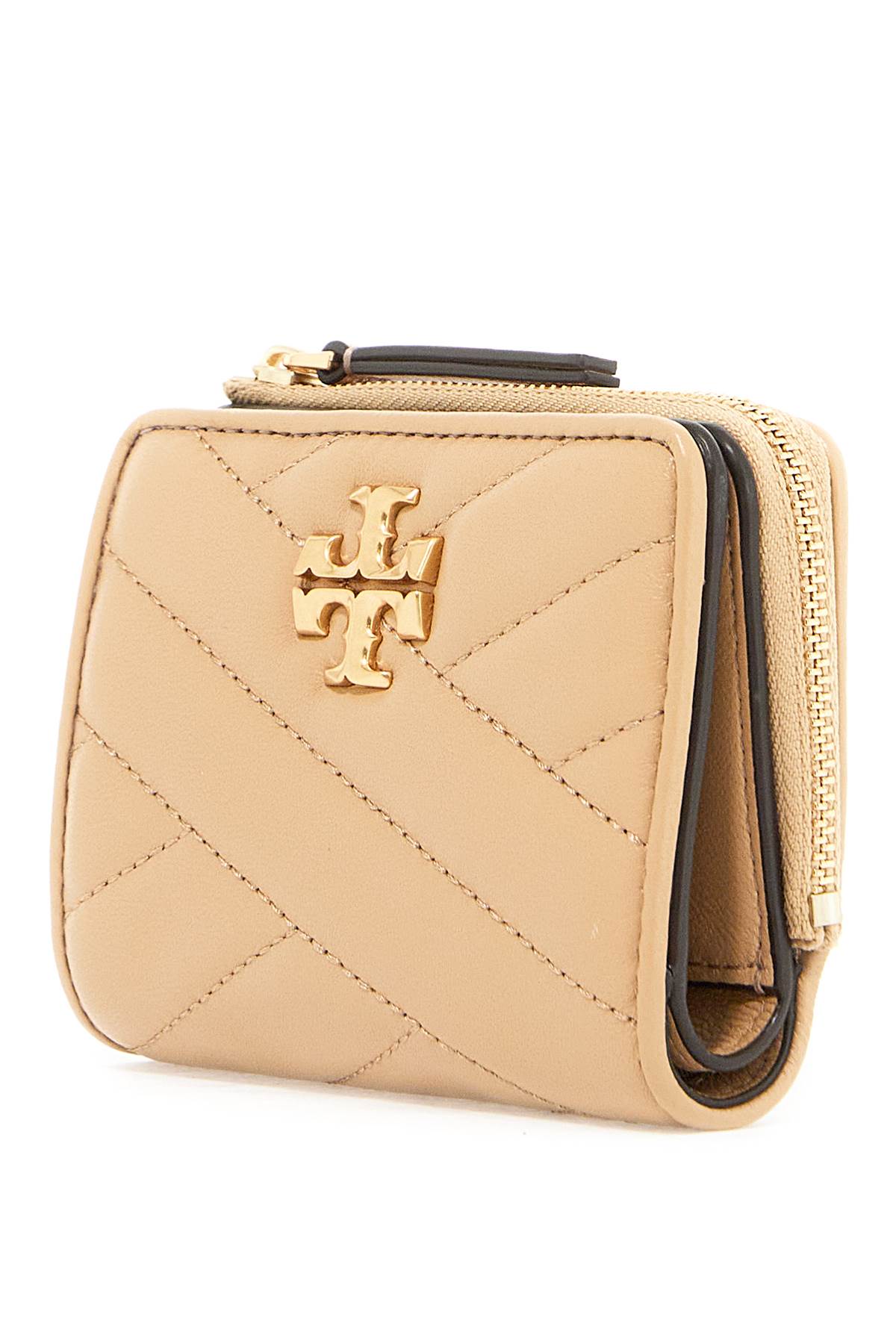 Shop Tory Burch Kira Wallet In Desert Dune (beige)