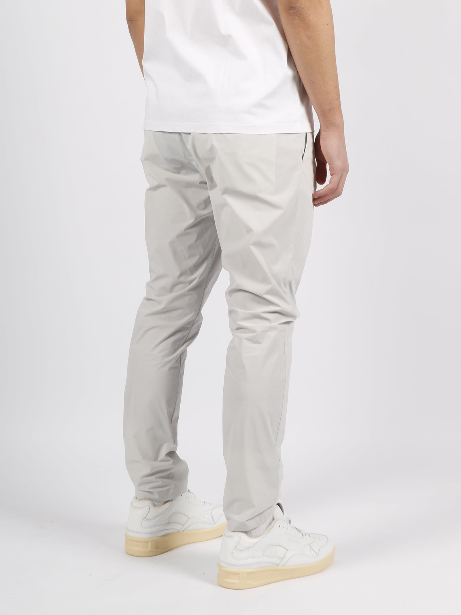 Shop Herno Nylon Maestro Laminar Trousers In White