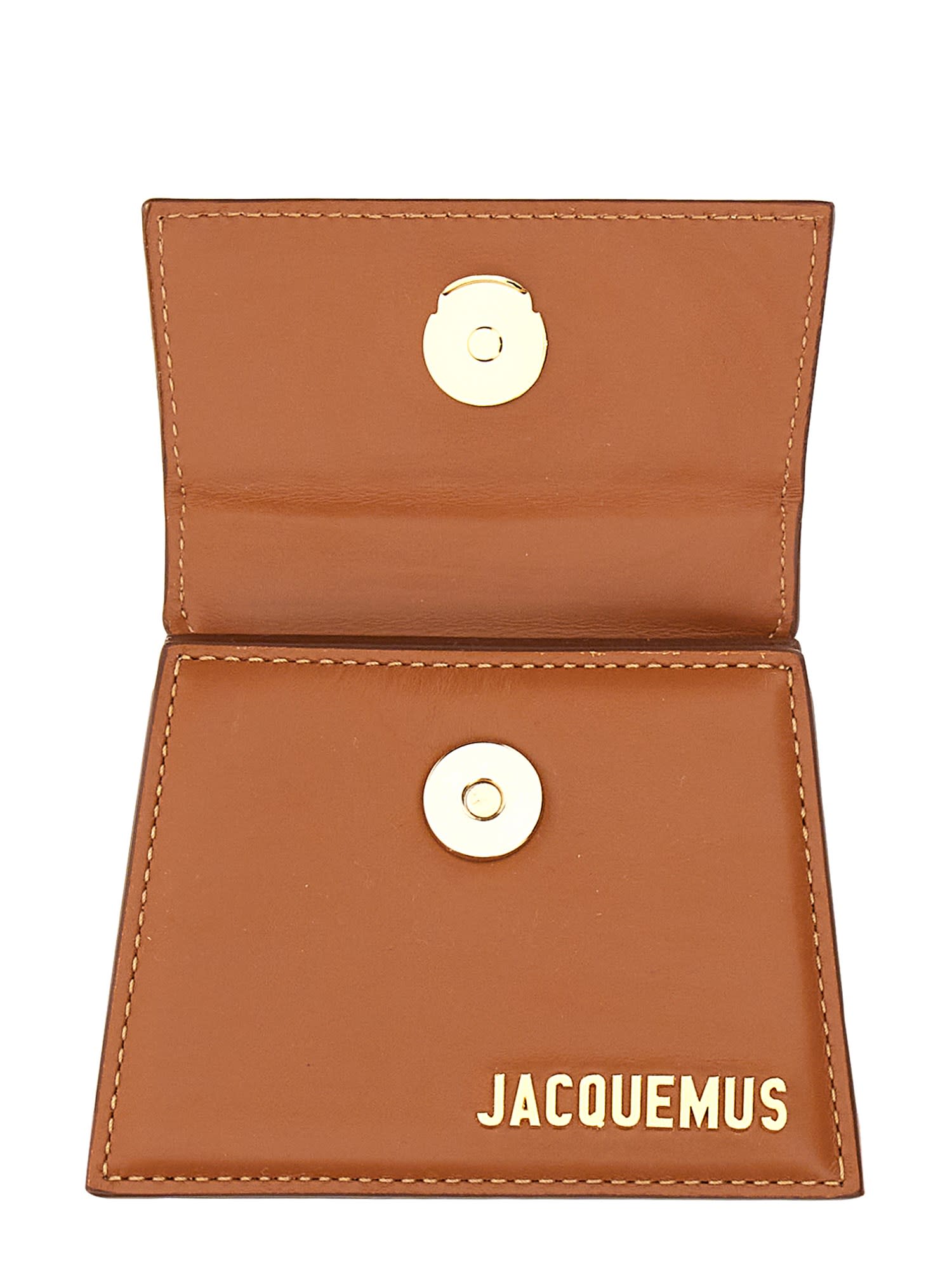 Shop Jacquemus Le Chiquito Bag In Leather Brown