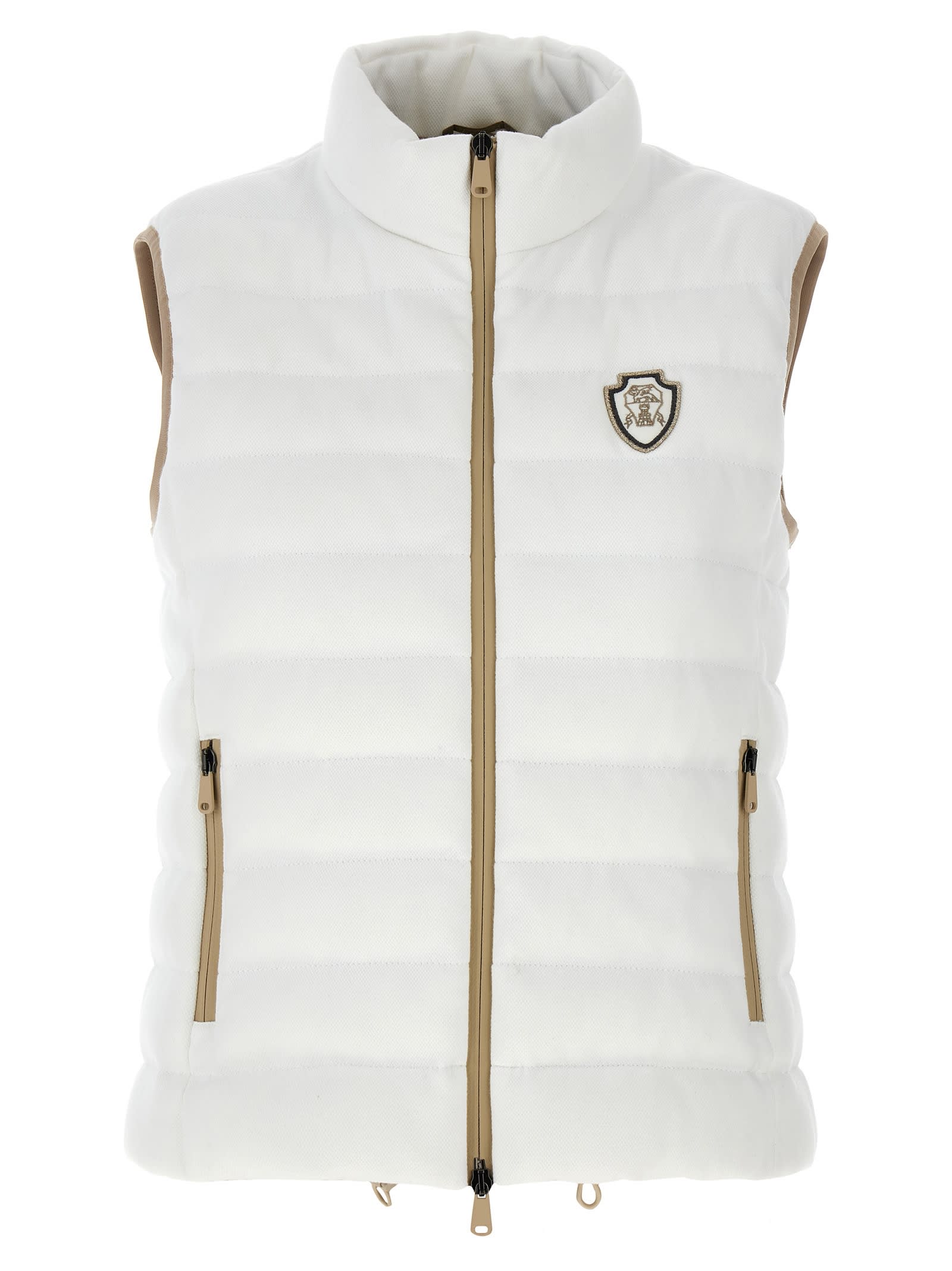 BRUNELLO CUCINELLI LOGO VEST