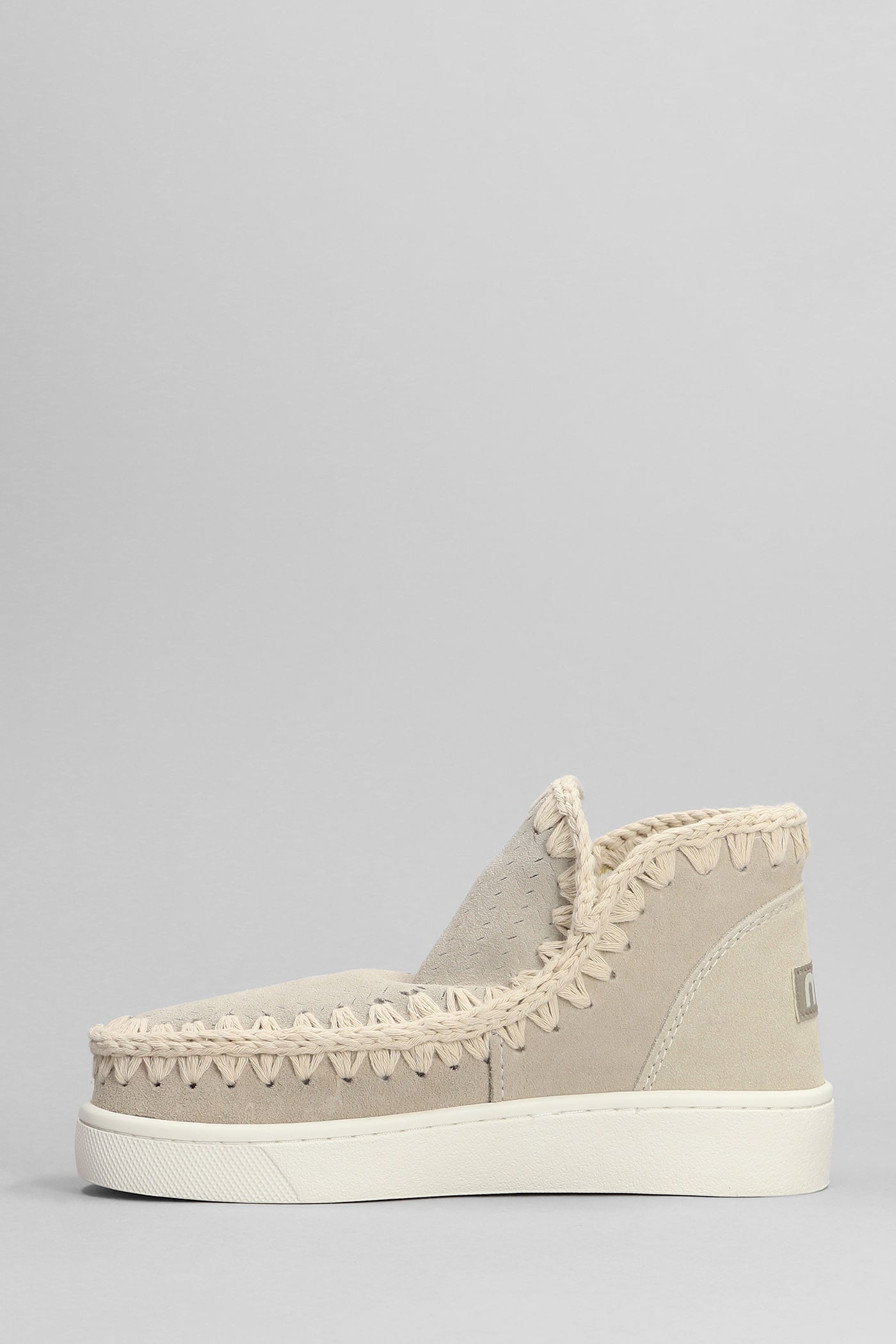 Mou Eskimo Sneaker Low Heels Ankle Boots In Beige Suede ModeSens mou-eskimo-sneaker-low-heels-ankle-boots-in-beige-suede-modesens