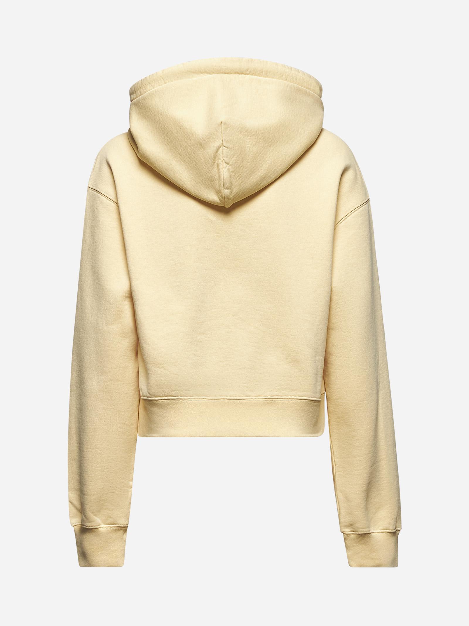 Jacquemus Sweatshirt With Logo In Yellow