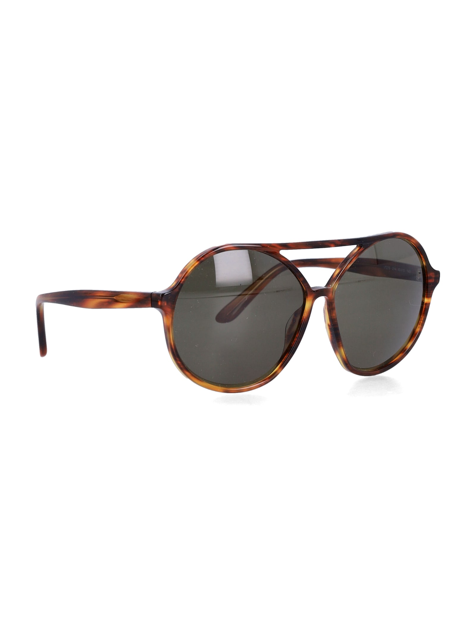 Valentino Garavani Tortoiseshell Aviator Sunglasses In Brown