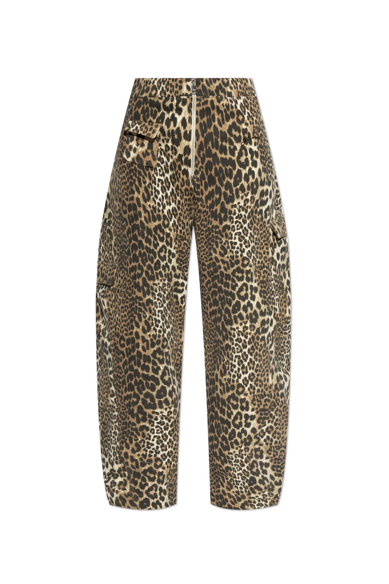 Animal Print Pants