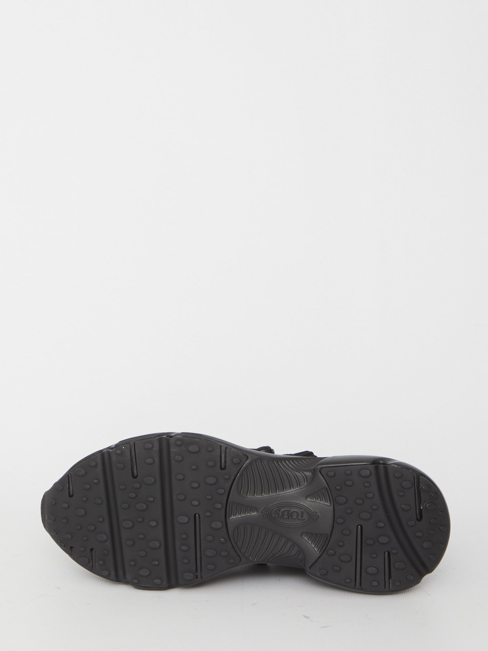 Tod's Kate Sneakers In Technical Fabric In Black