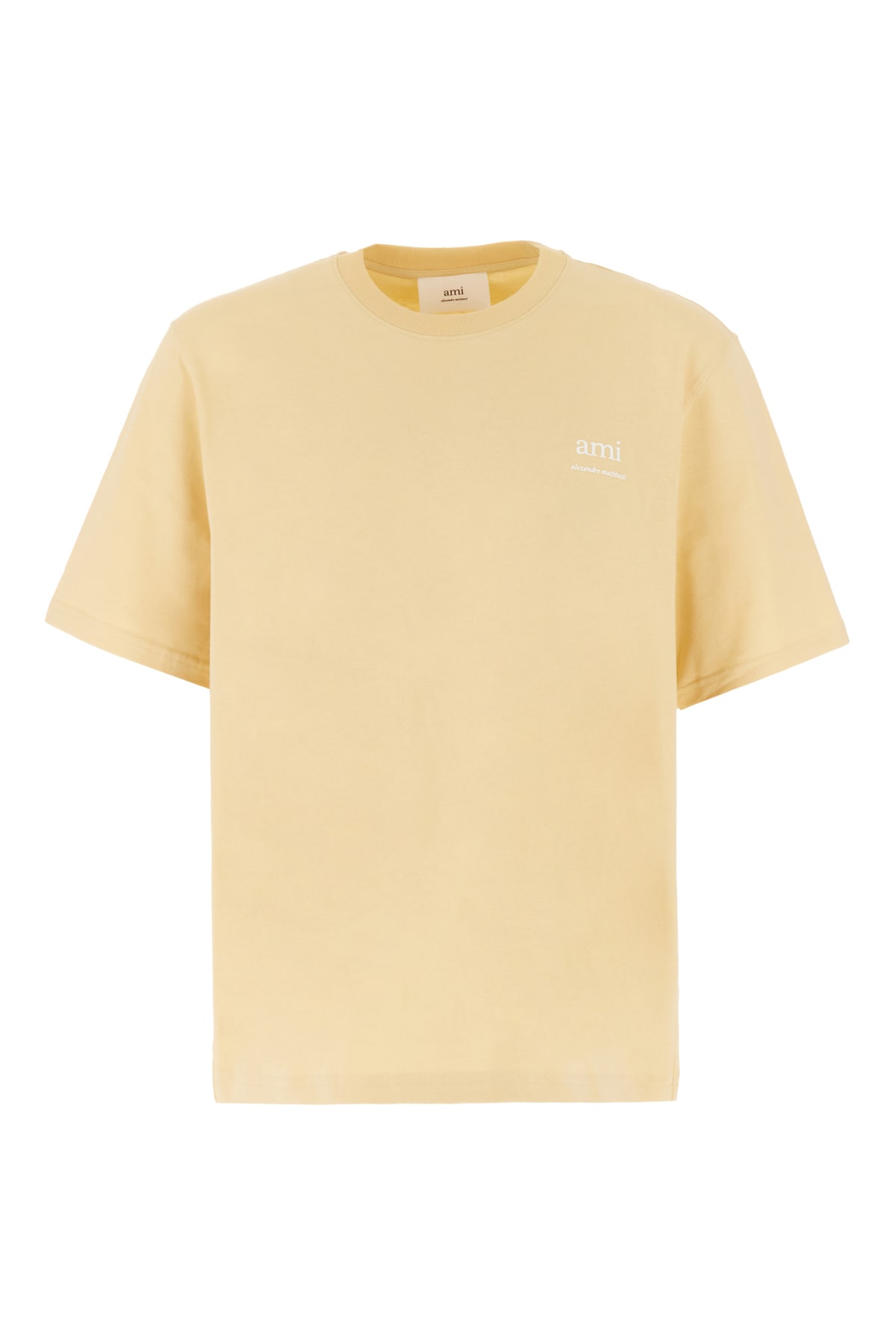 Cream Cotton T-shirt