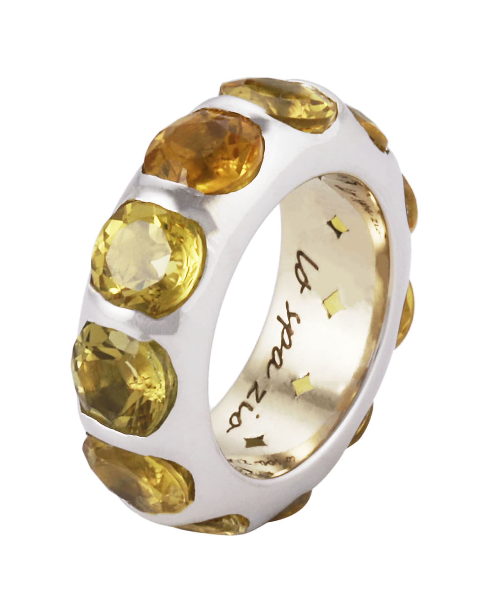 Shop Lo Spazio Jewelry Lo Spazio Yellow Beryl Ring