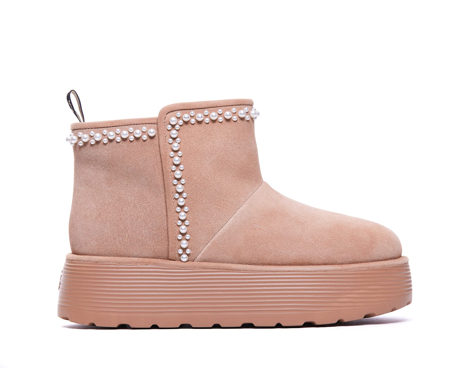 Nellie Pearl Flatform Booties