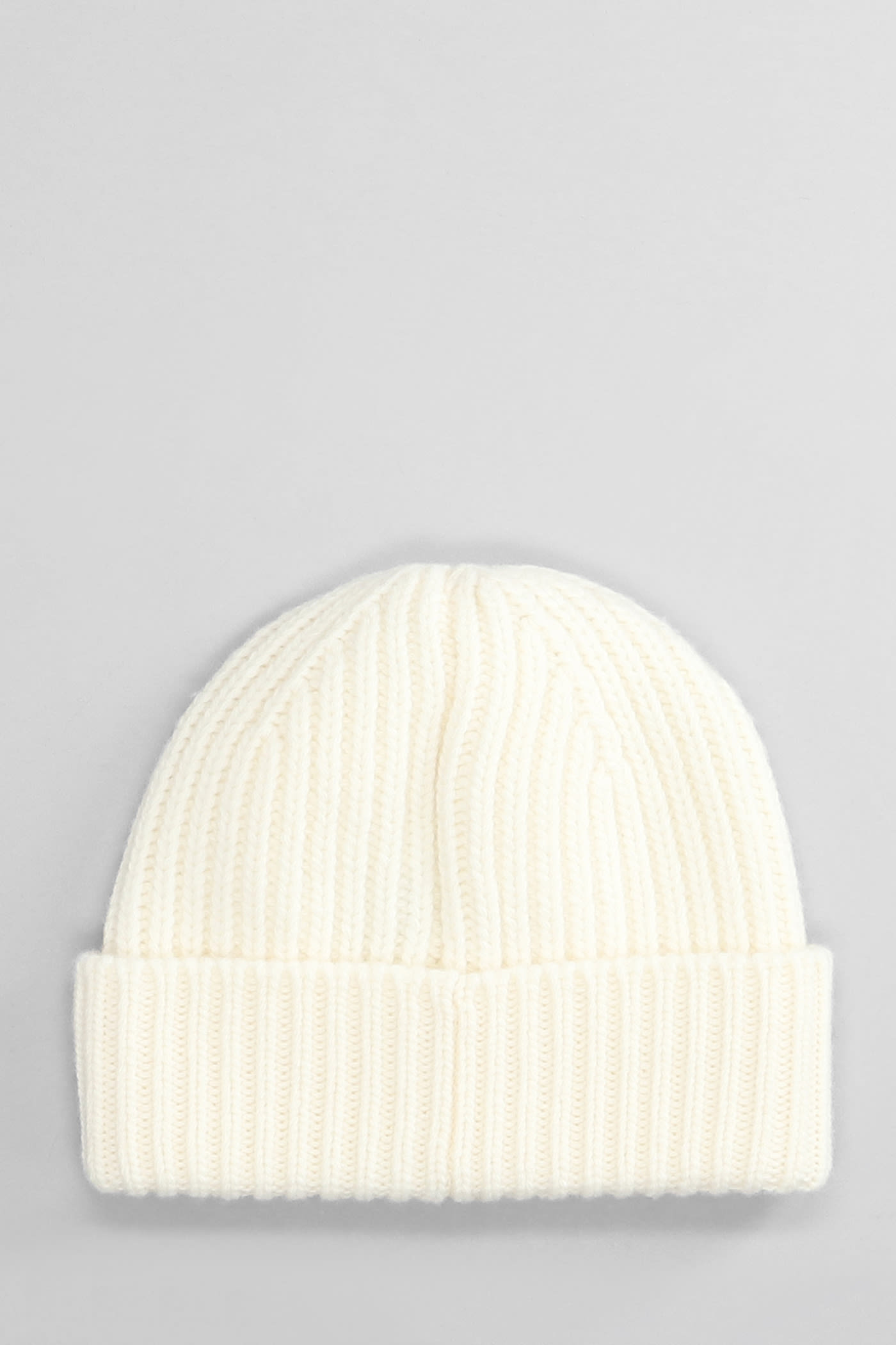 Shop Golden Goose Damian Hats In Beige Wool