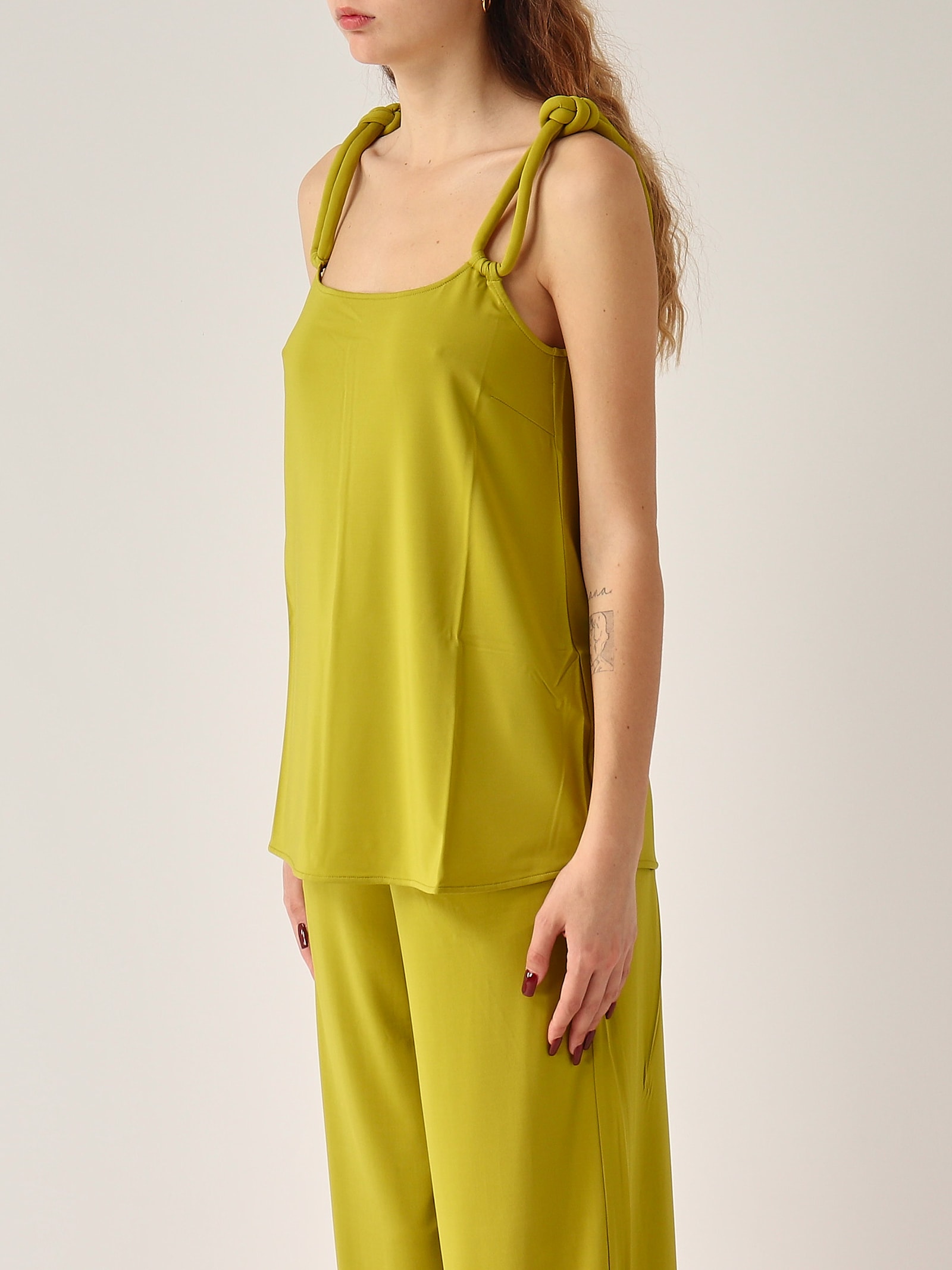 Max Mara Faida Top-wear In Green