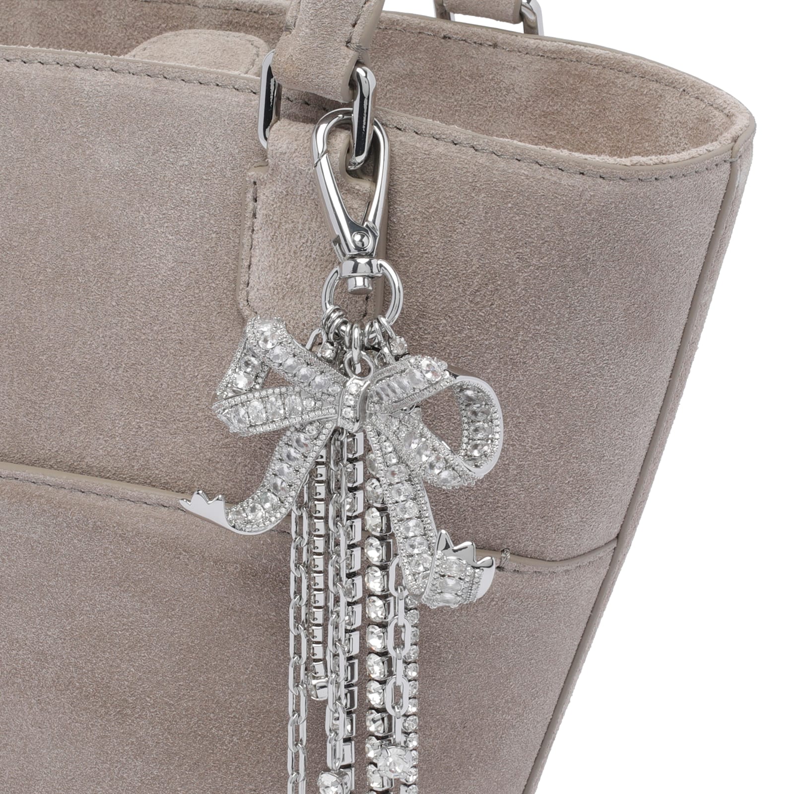 Self-portrait Self Portrait Women Suede Tote Bag