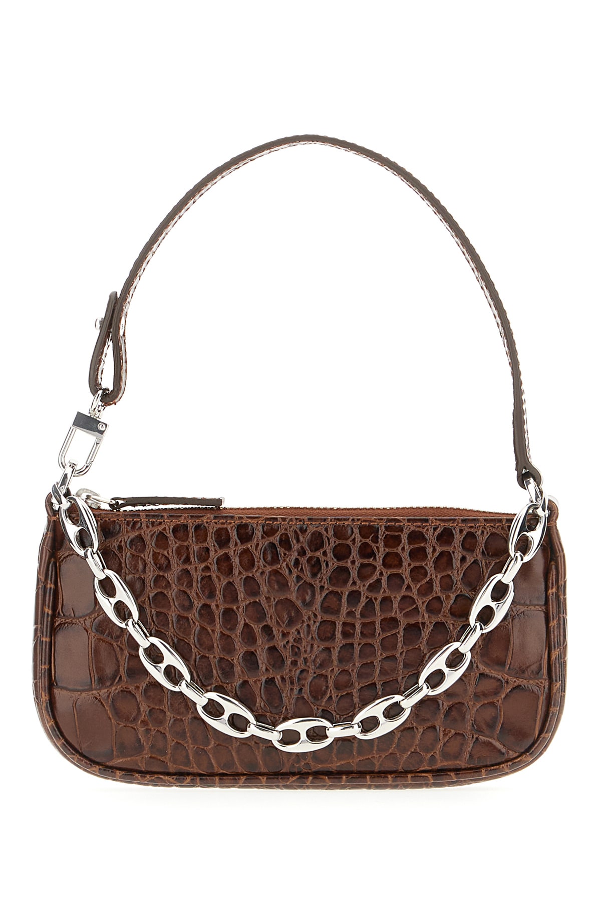 Chocolate Leather Rachel Handbag