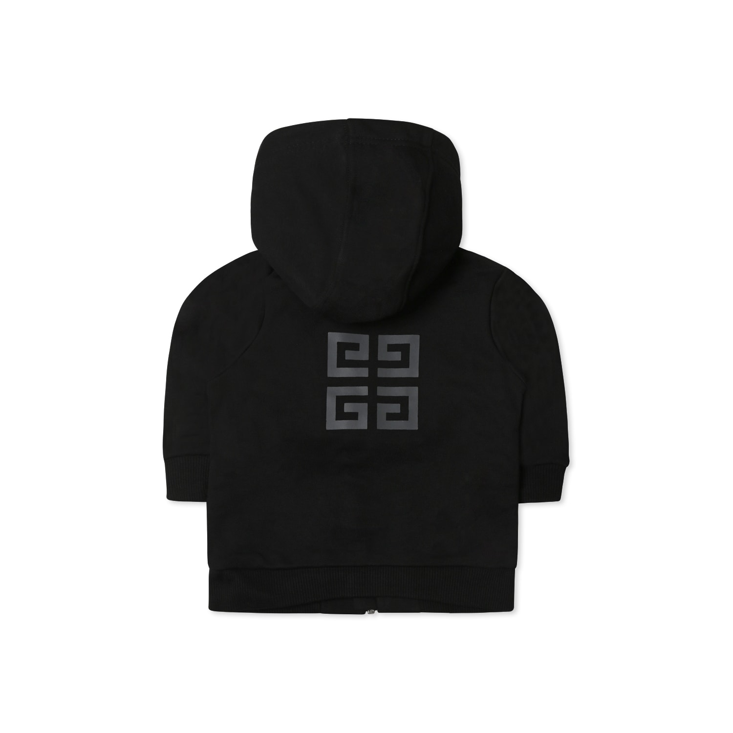 Givenchy Black Sweatshirt For Baby Boy With Logo In Black