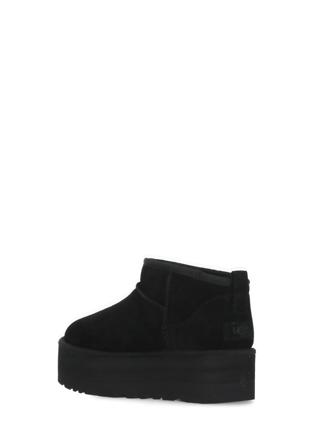 Shop Ugg Classic Ultra Mini Platform Ankle Boots In Black