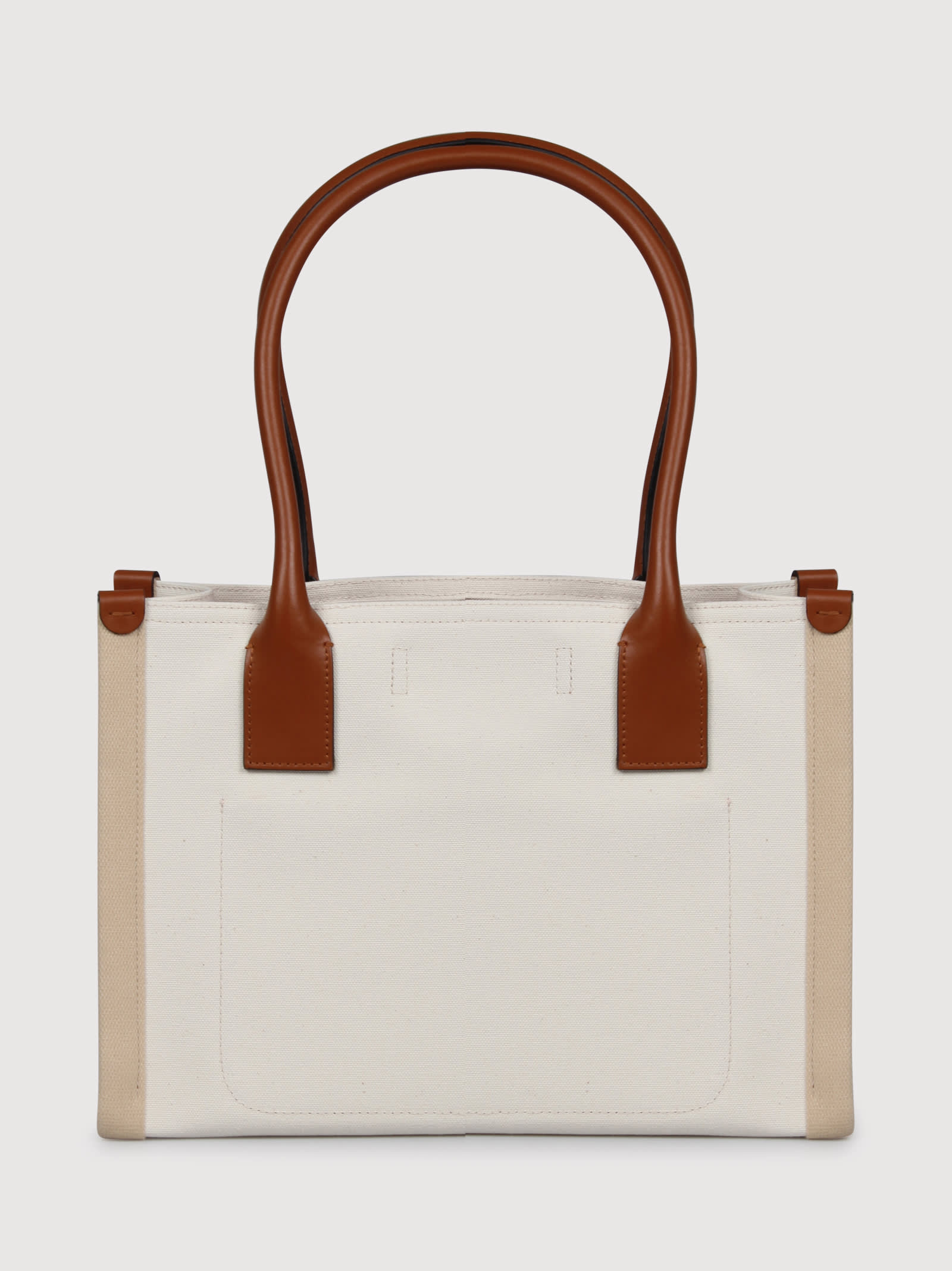 Shop Christian Louboutin Nastroloubi Canvas Tote In Nude & Neutrals