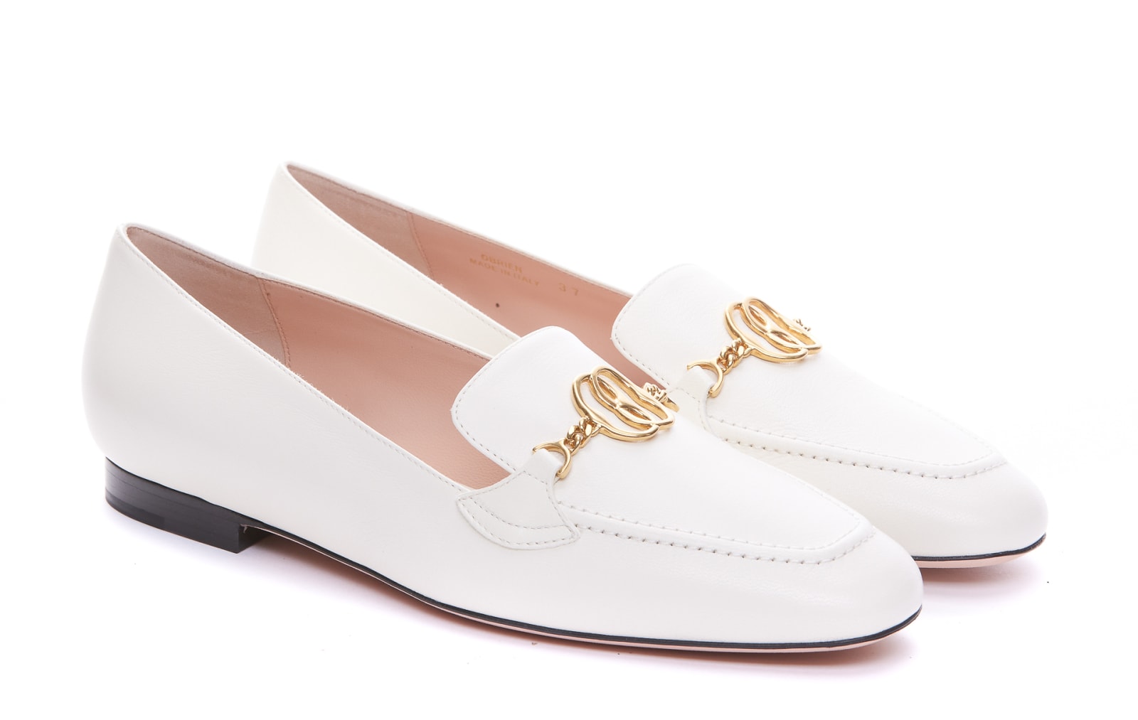 Shop Bally Obrien Loafers In White