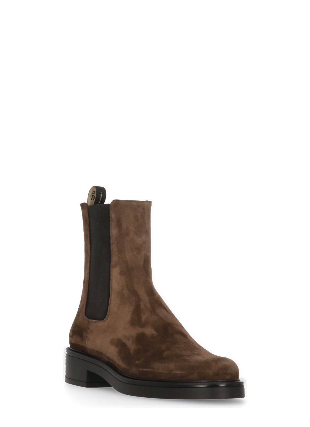 Stuart Weitzman 40mm Celia Suede Boots In Brown