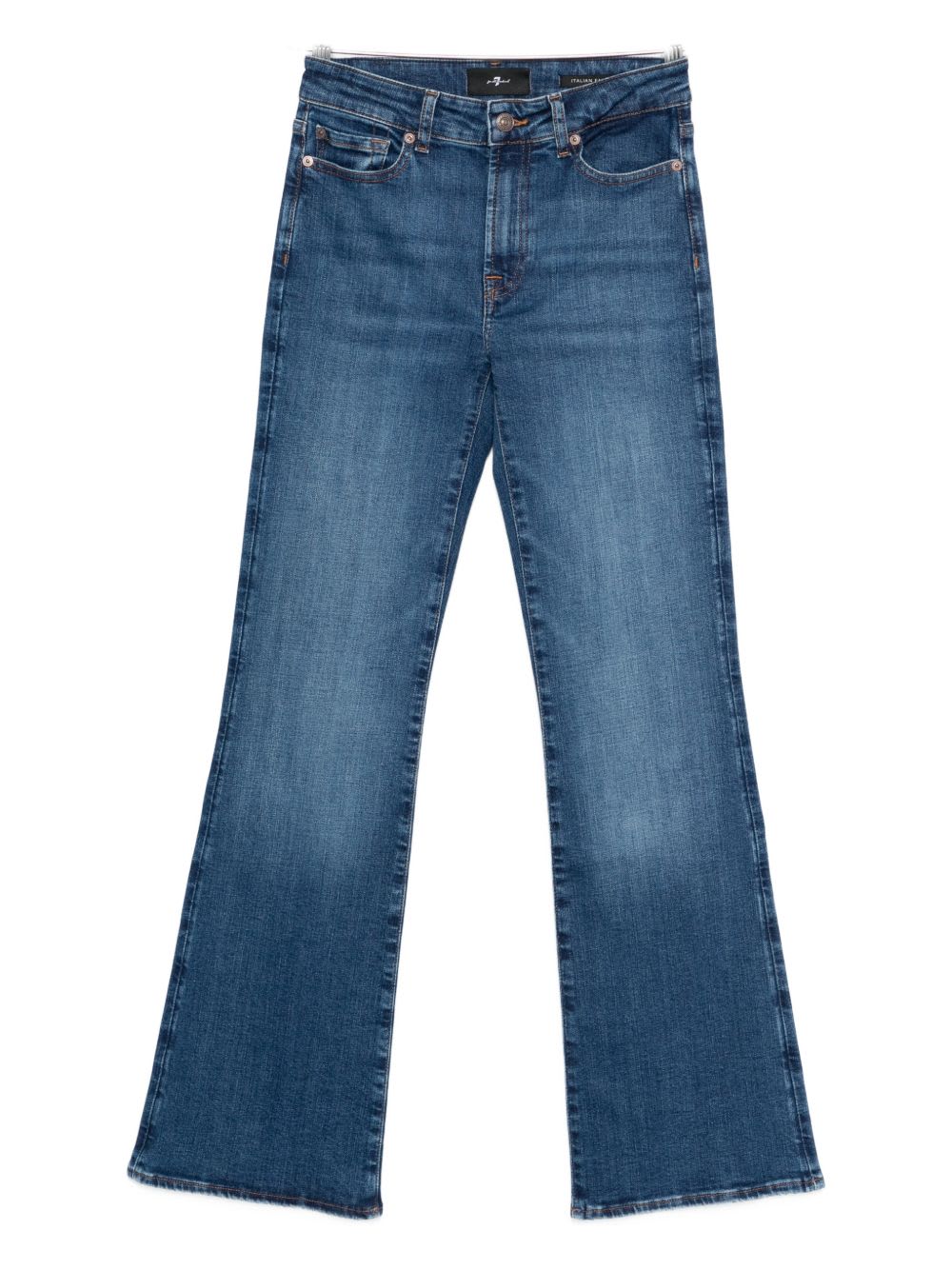 7 For All Mankind The Leggy Bootcut Denim Jeans In Blue