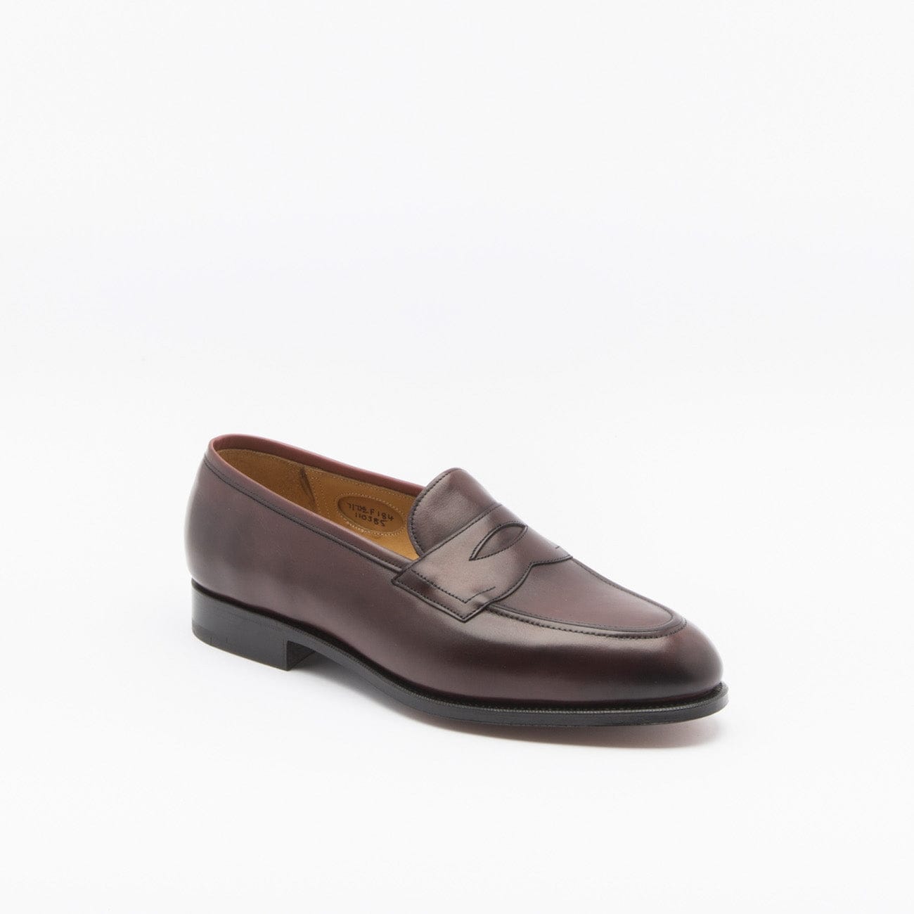 Piccadilly Burgundy Antique Calf Penny Loafer