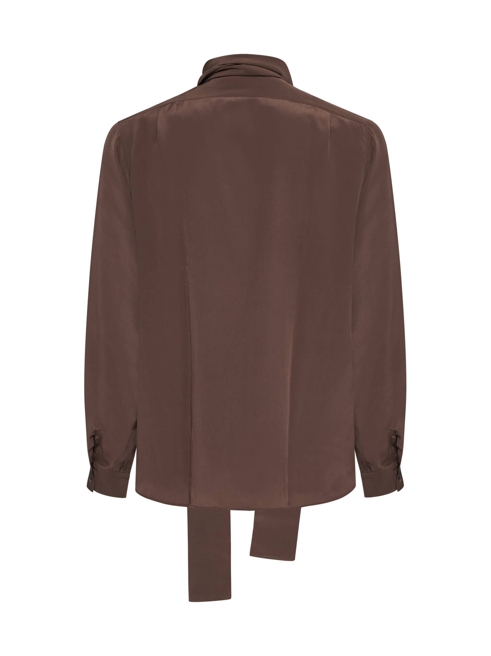 Shop Lardini Shirt In Brown