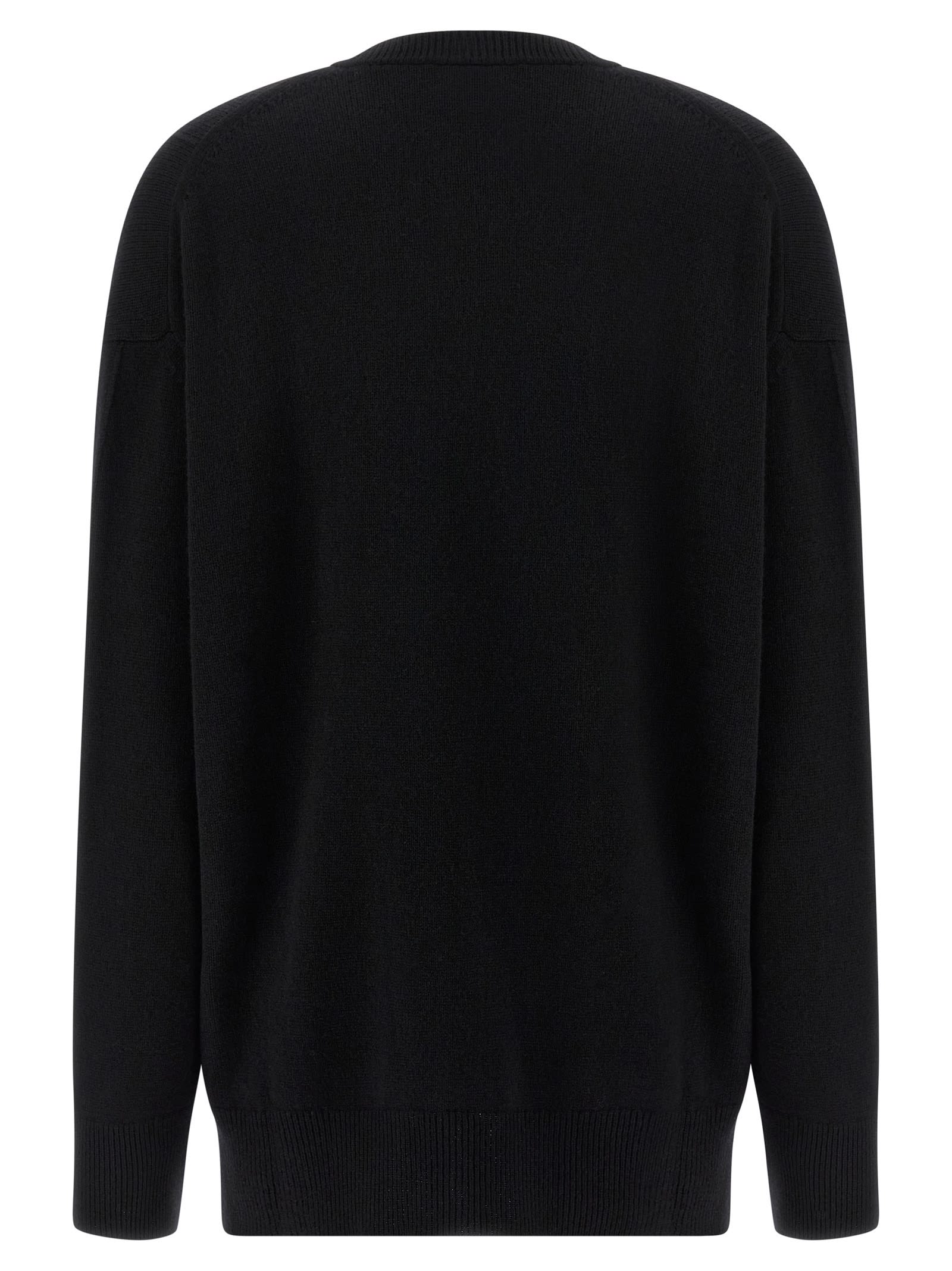 Jil Sander Cashmere Sweater Sweaters And Cardigans Black In Black