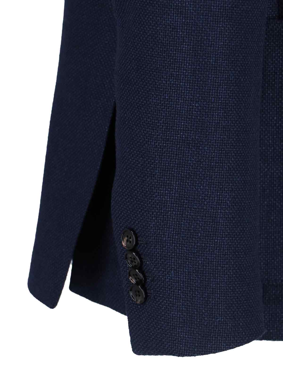 Tagliatore Double-breasted Blazer In Navy