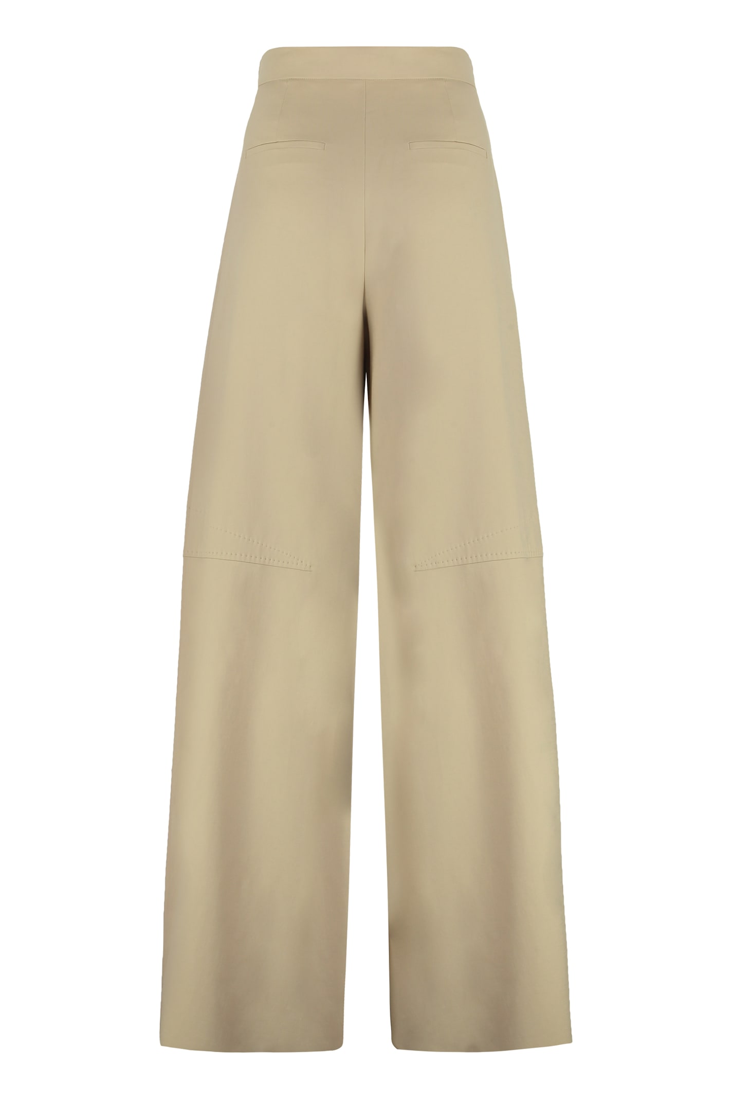 Shop Max Mara Avoriaz Wide Leg Trousers In Camel