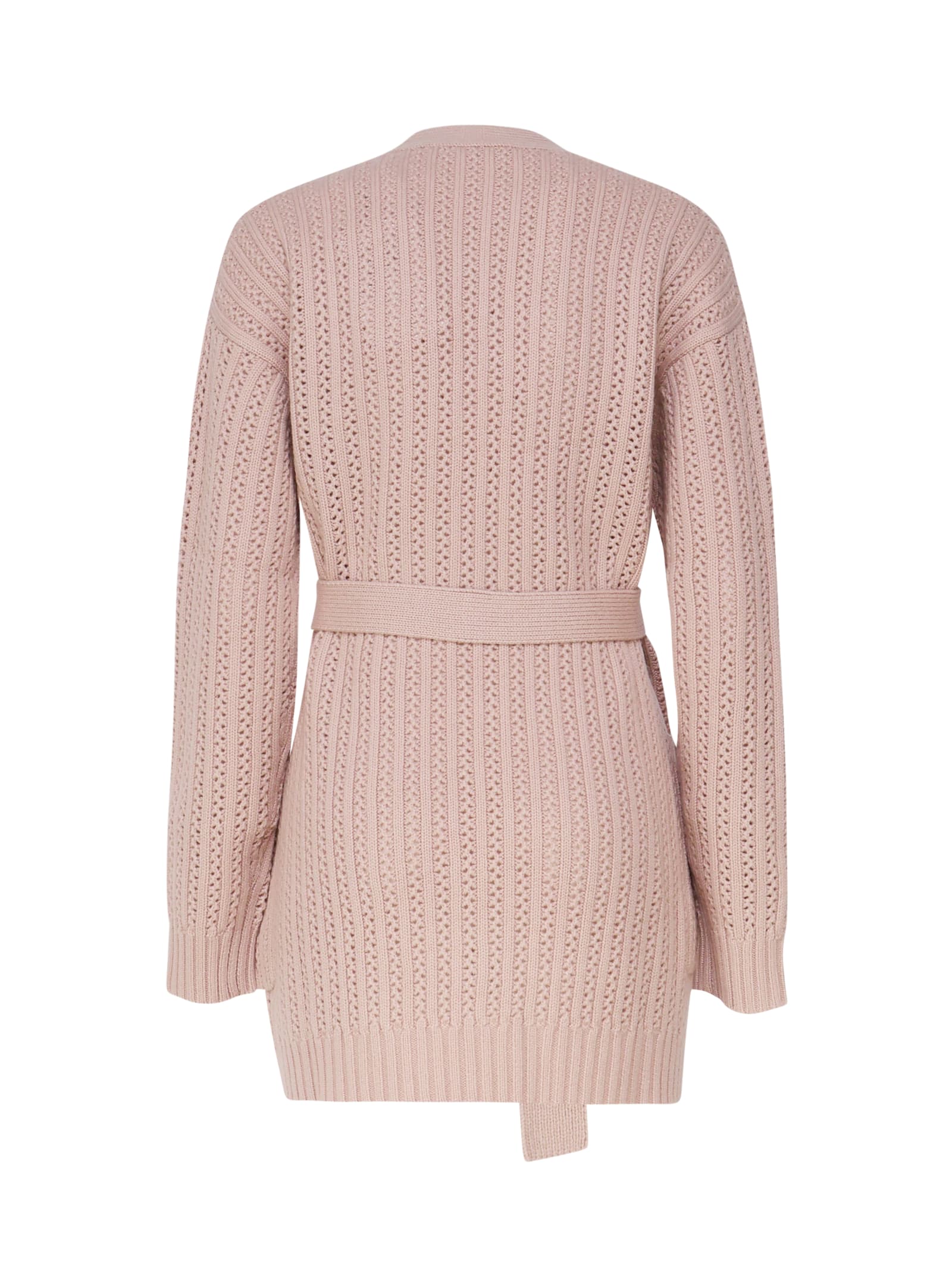 Shop Max Mara Cardigan Balzac In Pink