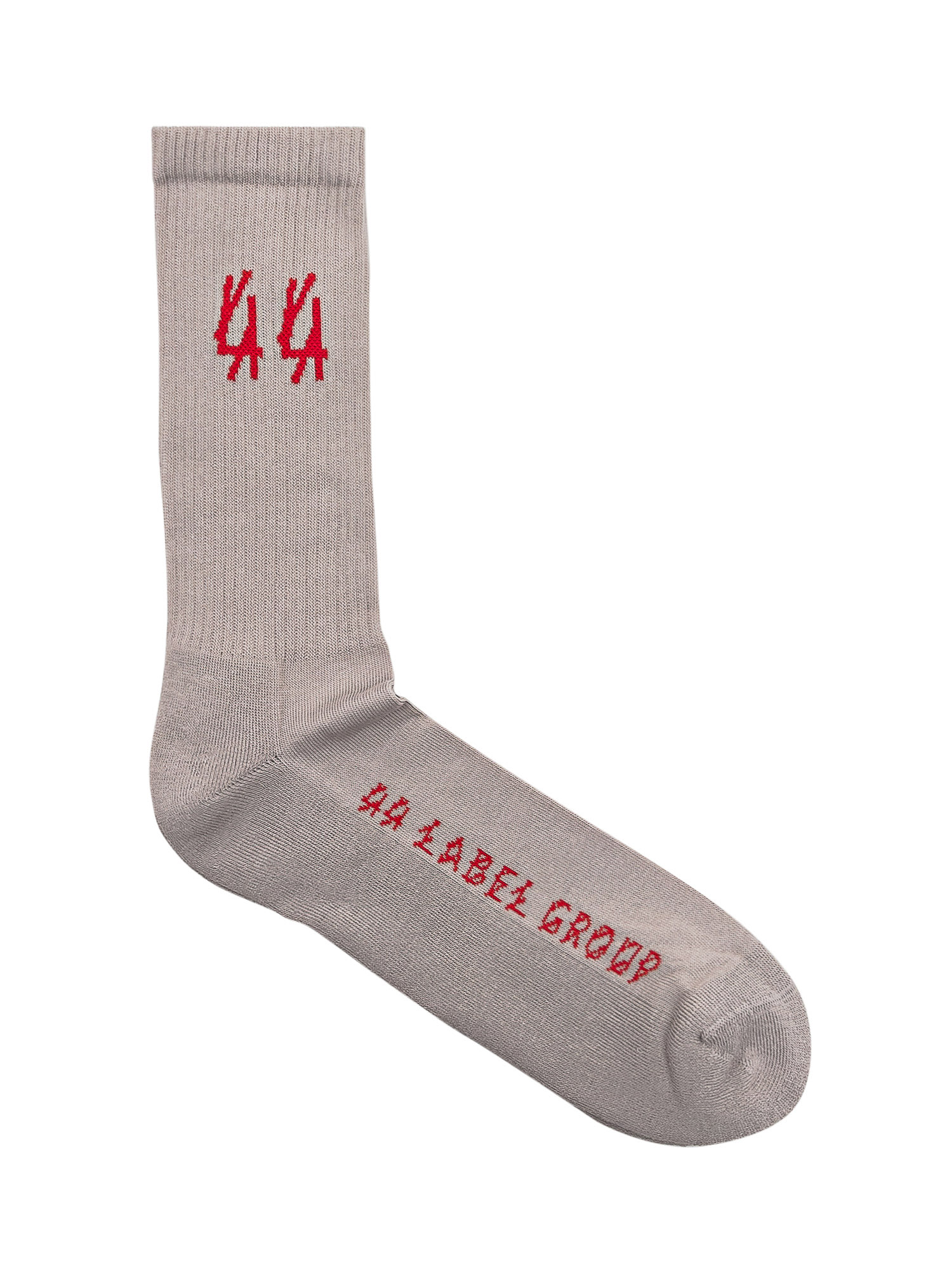 Shop 44 Label Group Socks With Logo In Gyps 44 Risk Red