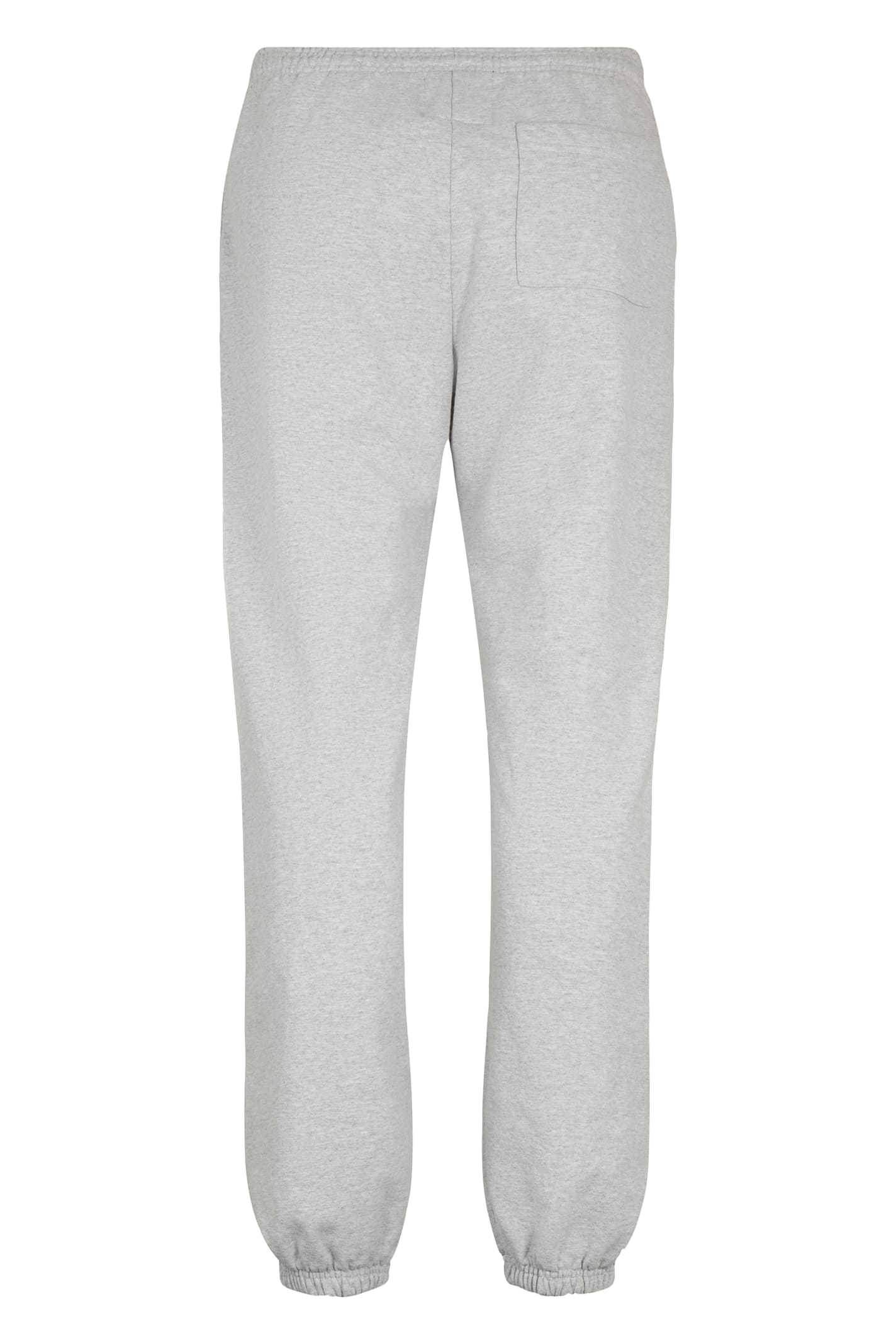 Local Authority Cotton Track-pants In Gray