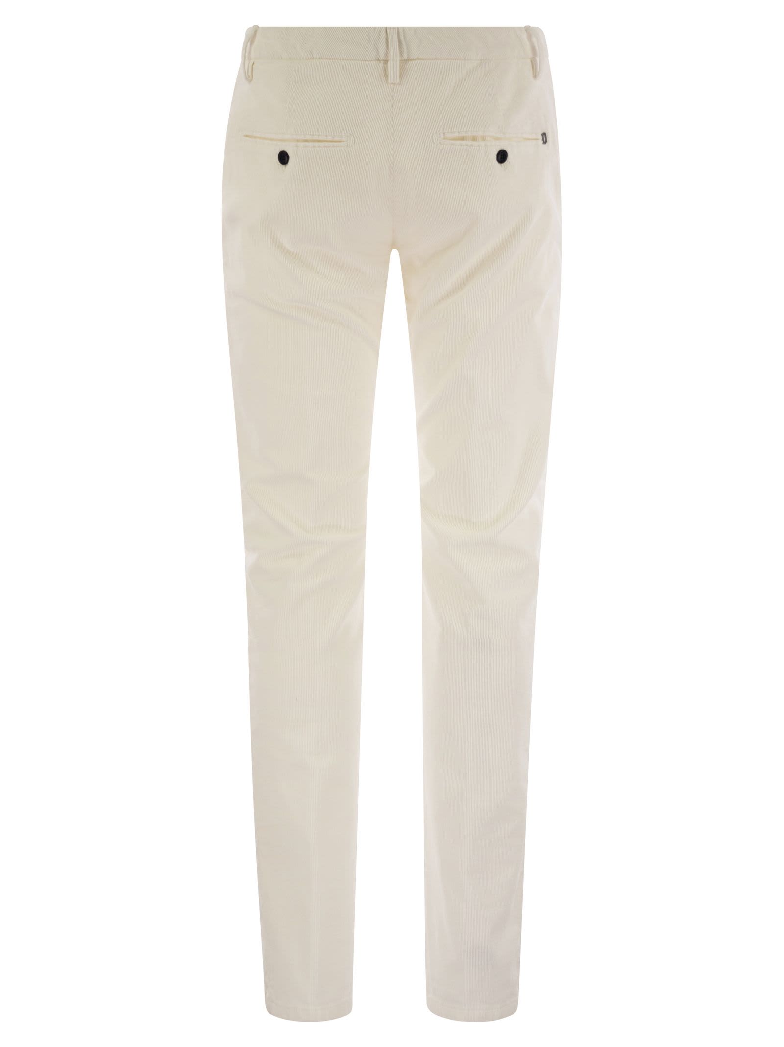 Dondup Men's Spiritissimo - Regular Chino Trousers In Neutral