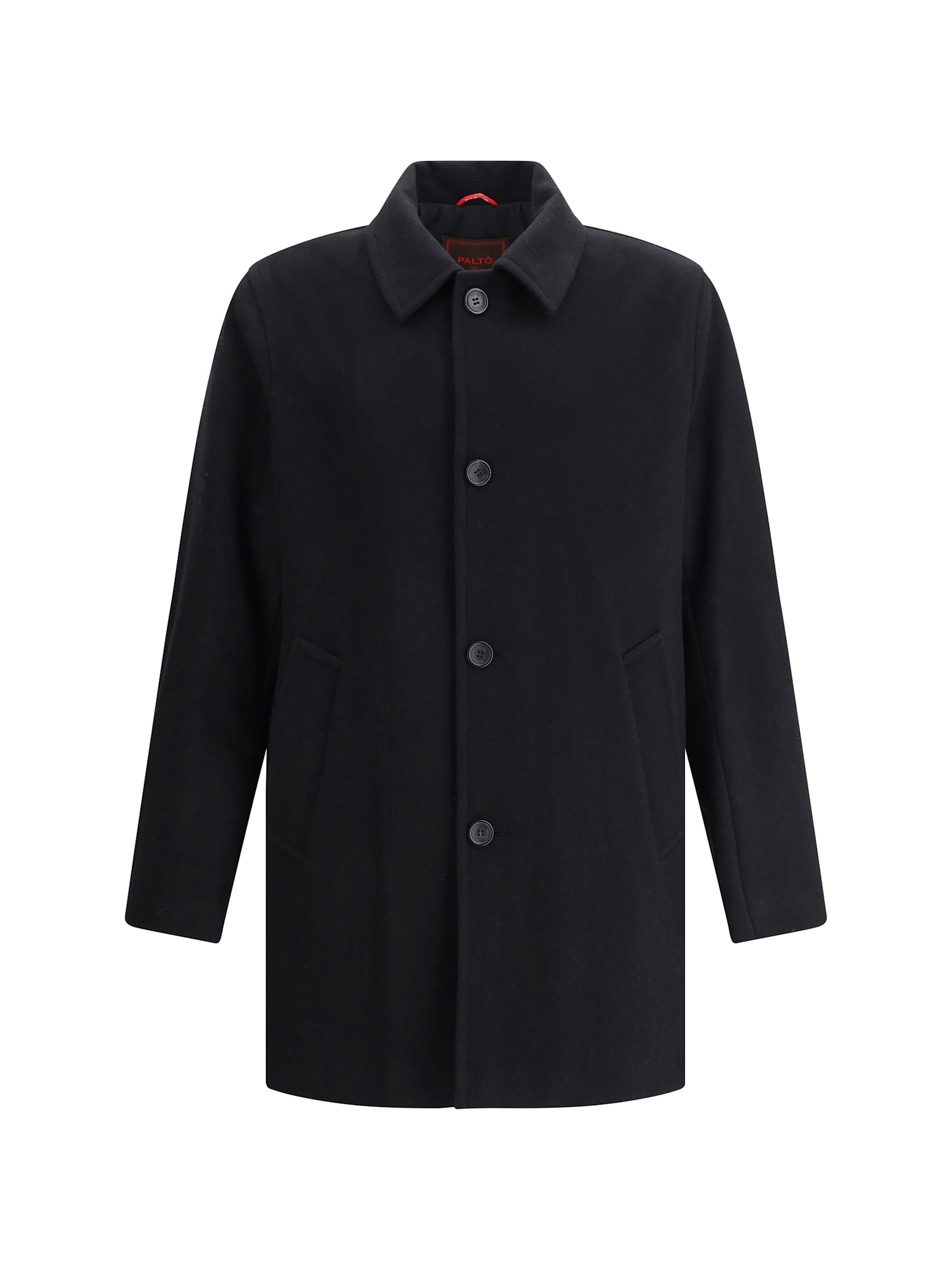 Shop Paltò Alfredo Jacket In Nero