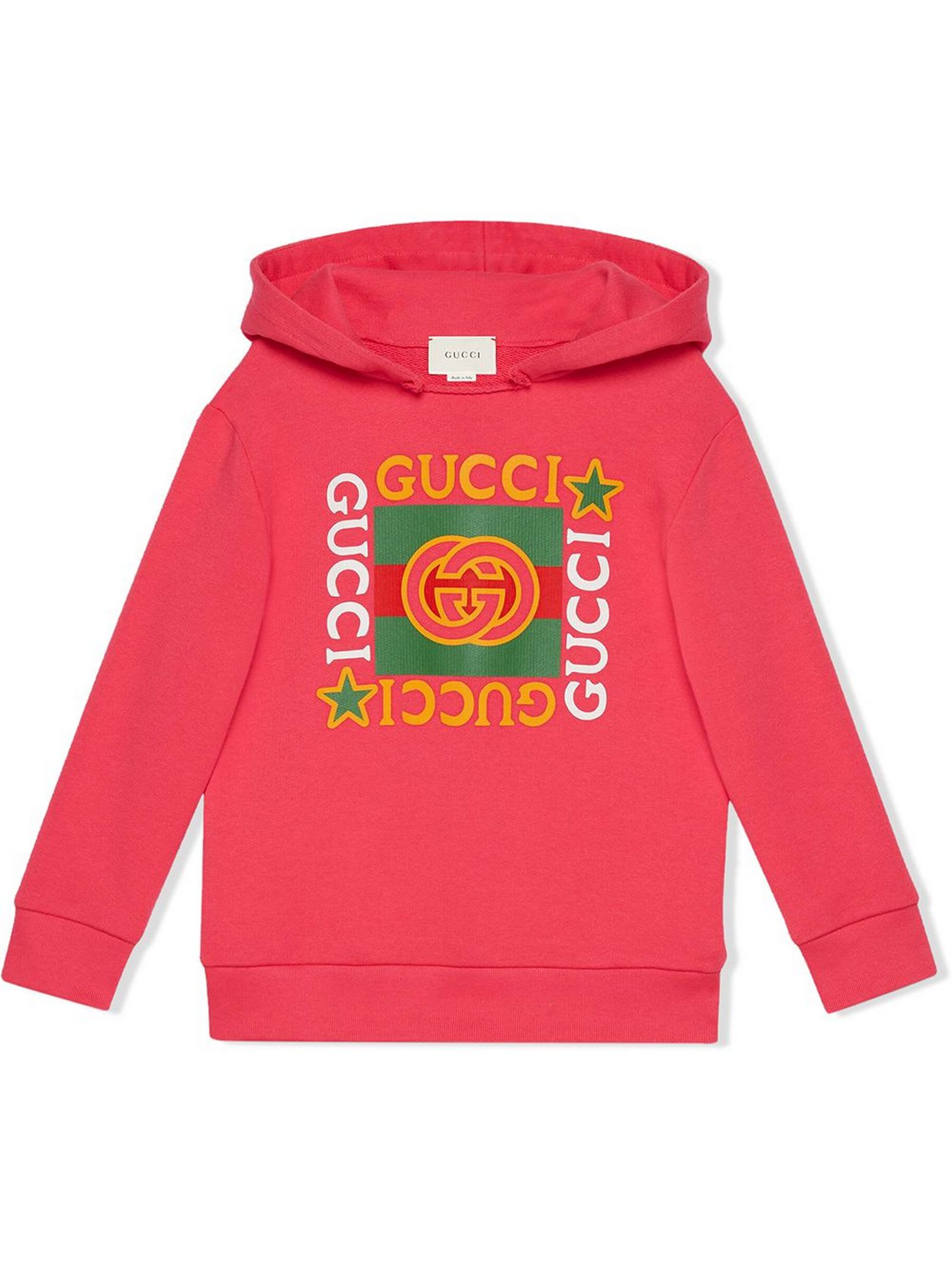 Gucci Pink Cotton Hoodie