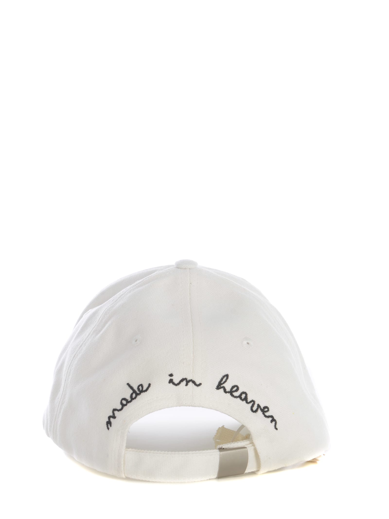 Shop Fiorucci Hat  Heart Made Of Cotton In White