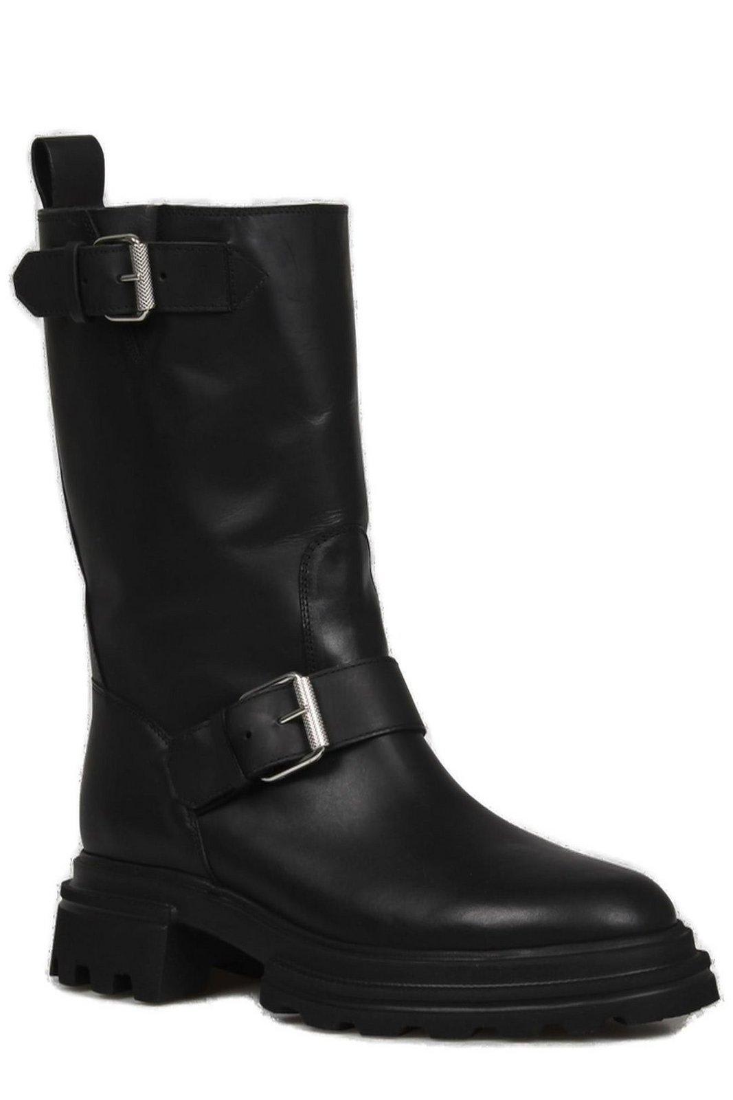Hogan 10-storey Biker Boot In Black