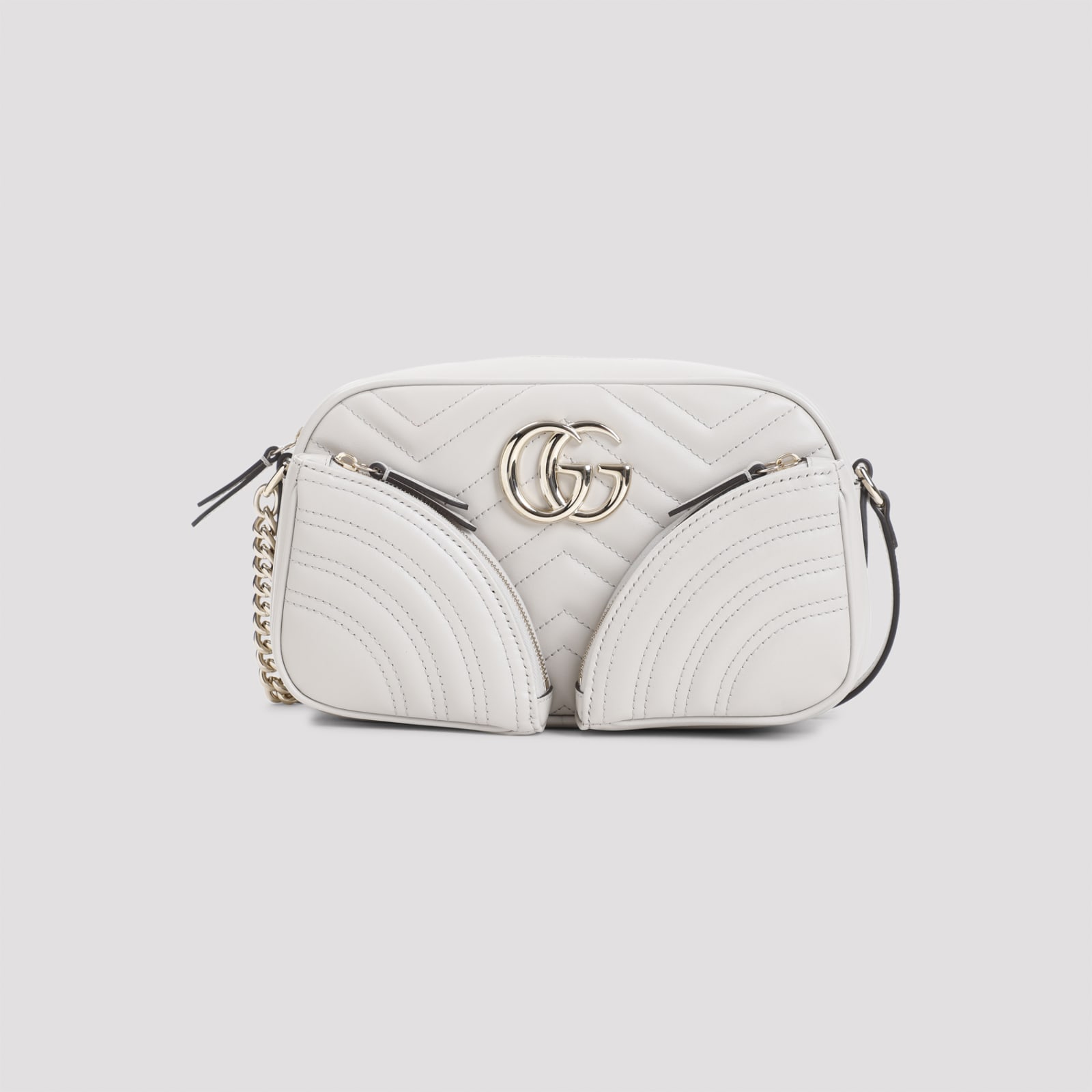 Shop Gucci Marmont 2.0 Gg Shoulder Bag In Sphinx